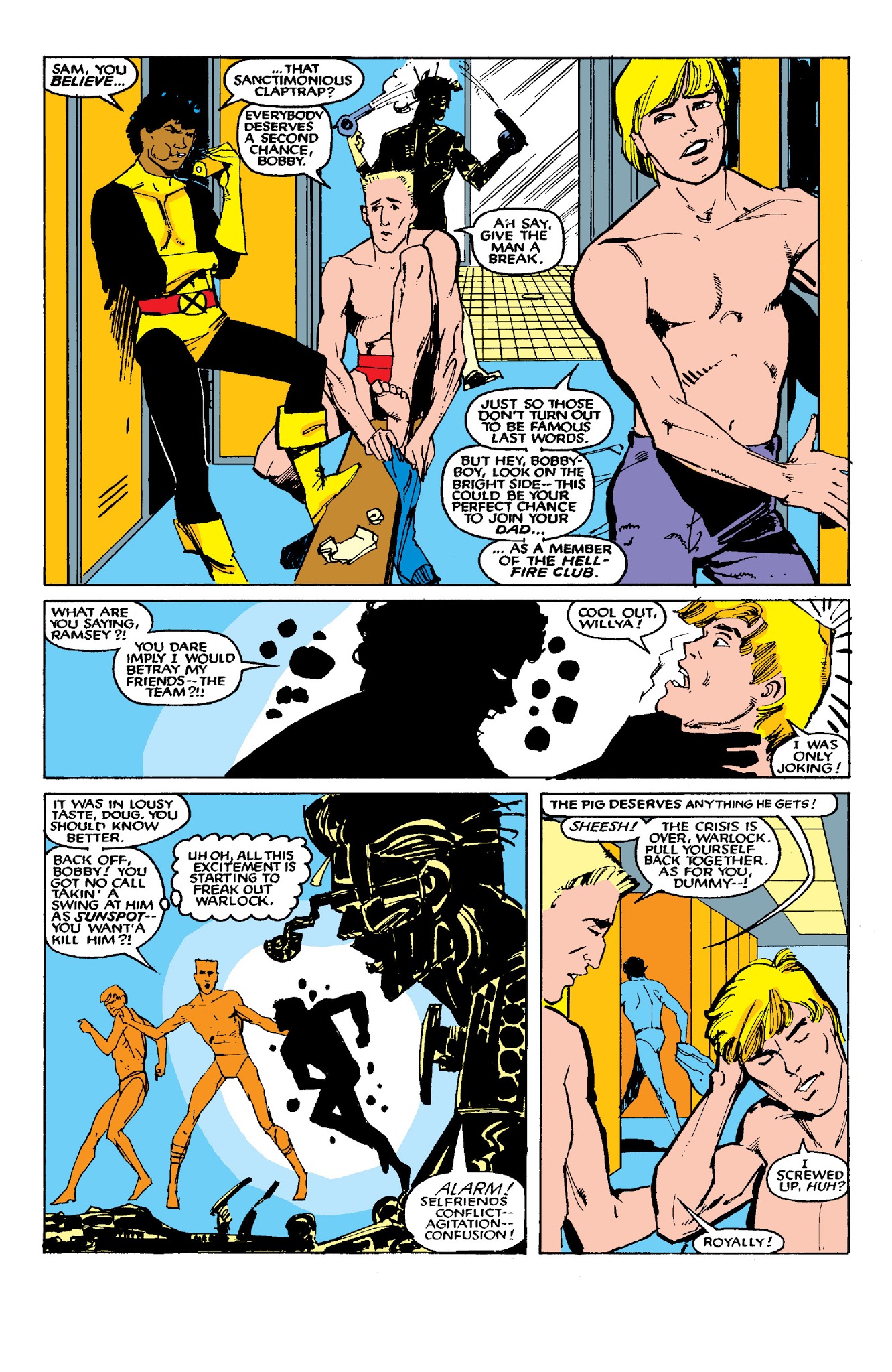Read online New Mutants Classic comic -  Issue # TPB 5 - 123