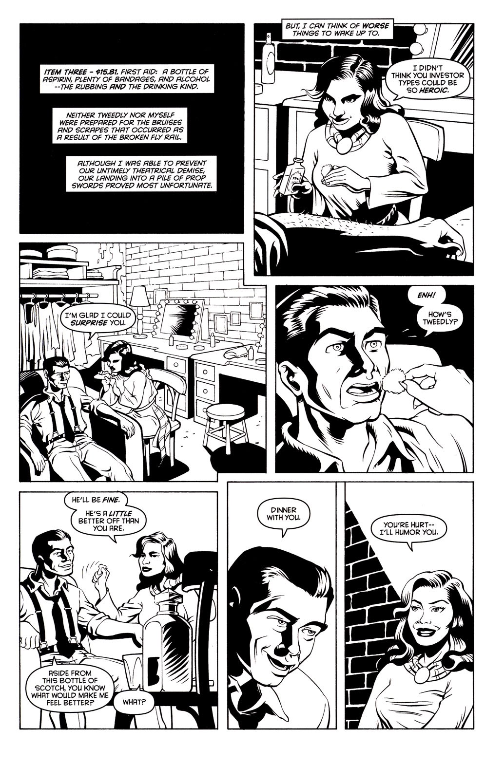 Read online Moonstone Noir: Johnny Dollar comic -  Issue # Full - 12