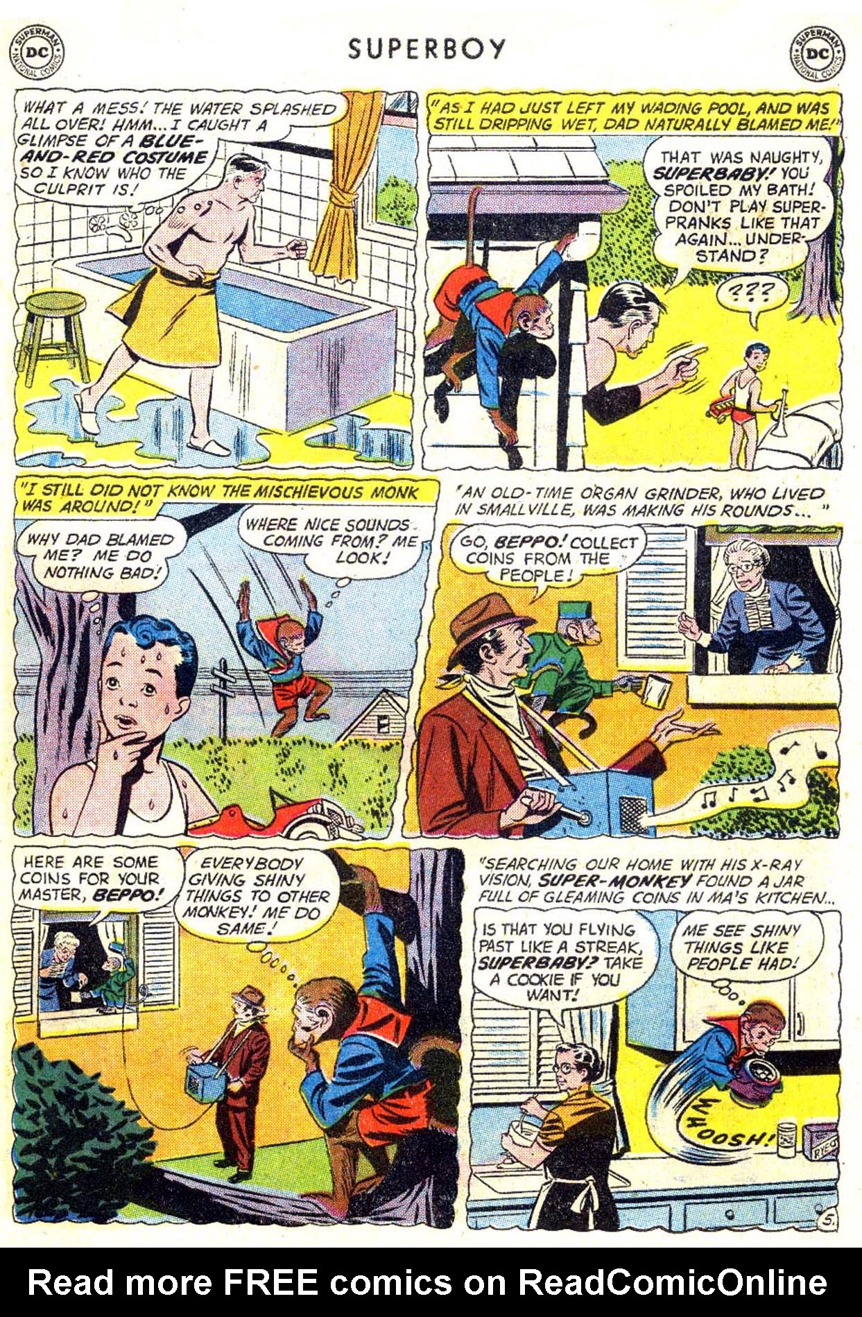 Read online Superboy (1949) comic -  Issue #76 - 6