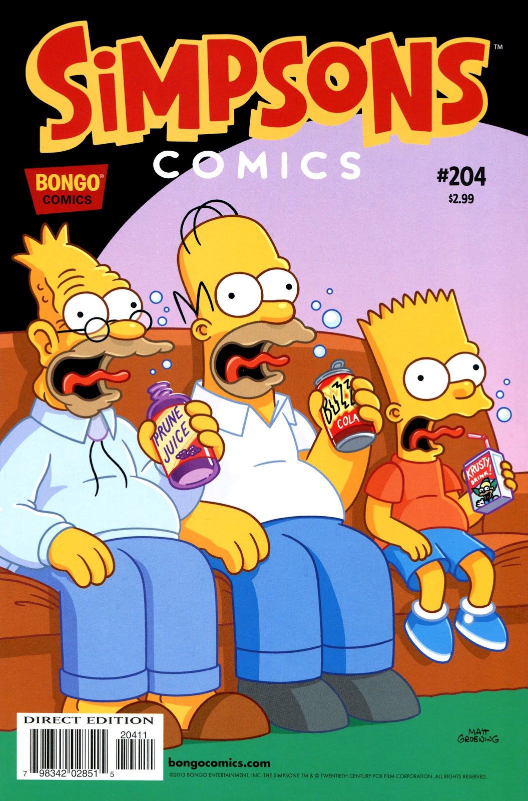 Simpsons Comics issue 204 - Page 1