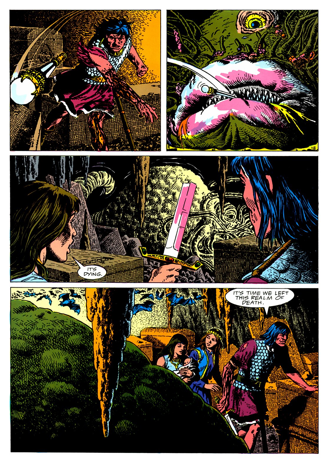Read online Marvel Graphic Novel comic -  Issue #28 - Conan - The Reaver - 62