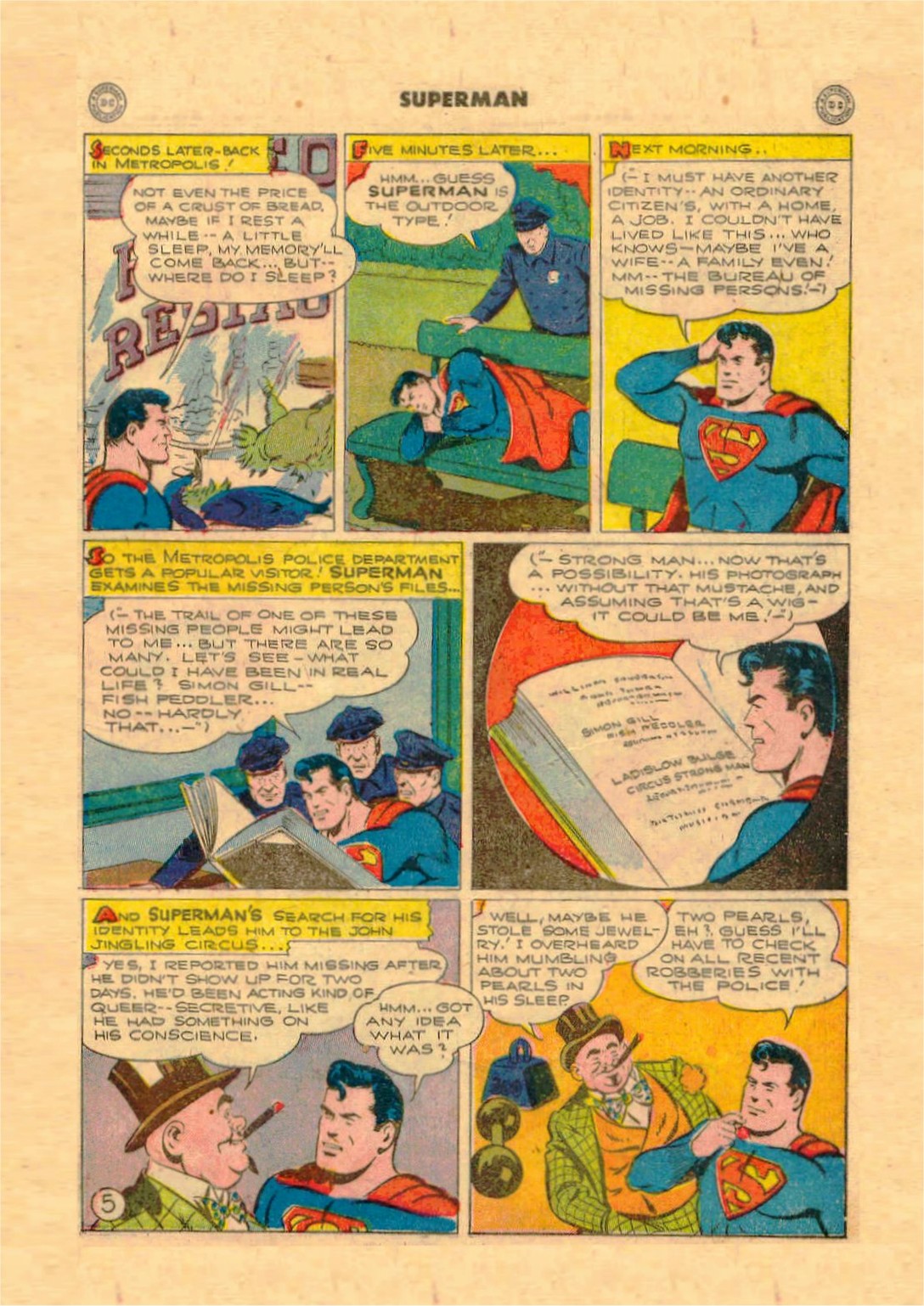 Read online Superman (1939) comic -  Issue #32 - 6