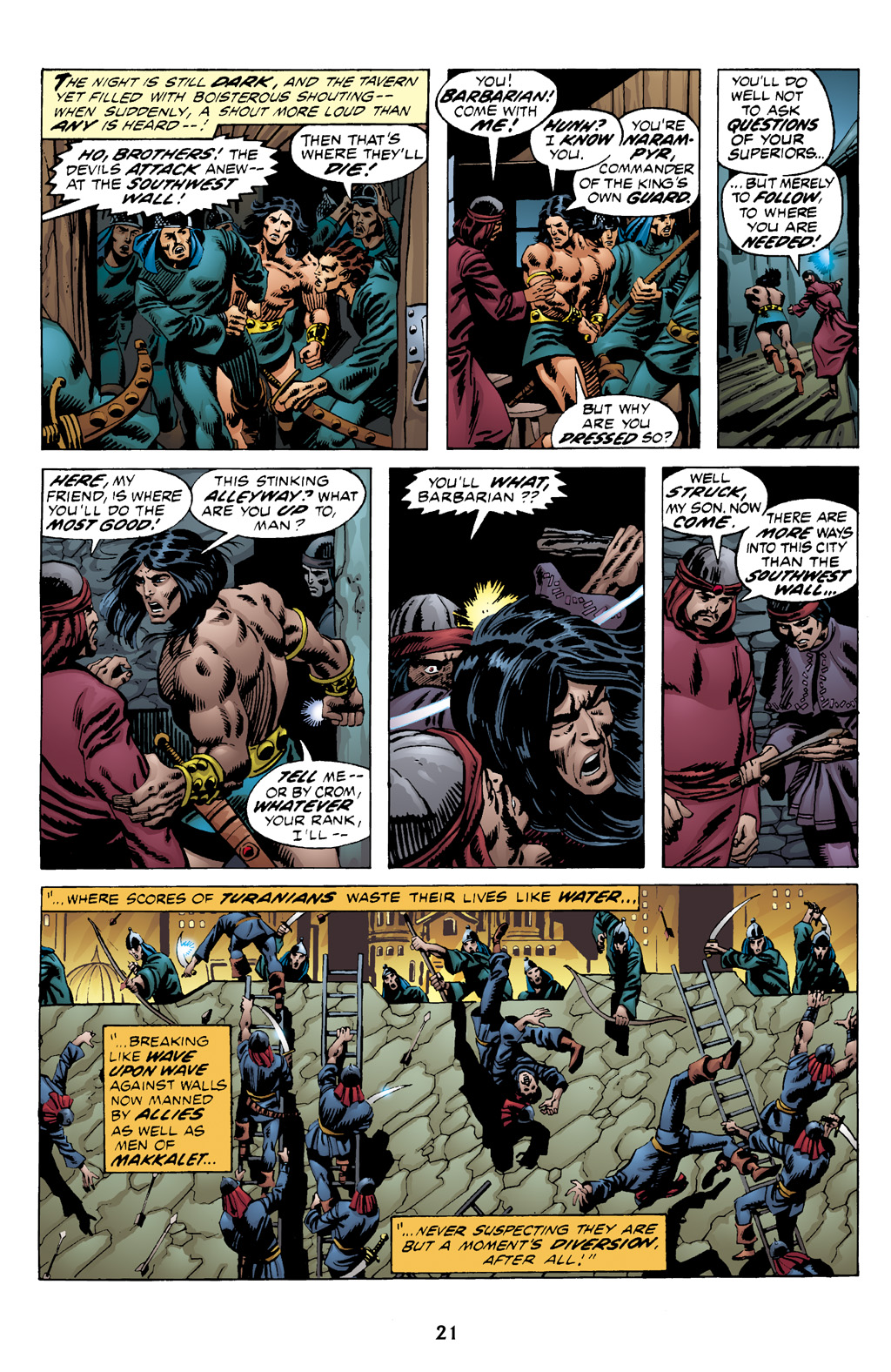 Read online The Chronicles of Conan comic -  Issue # TPB 4 (Part 1) - 22