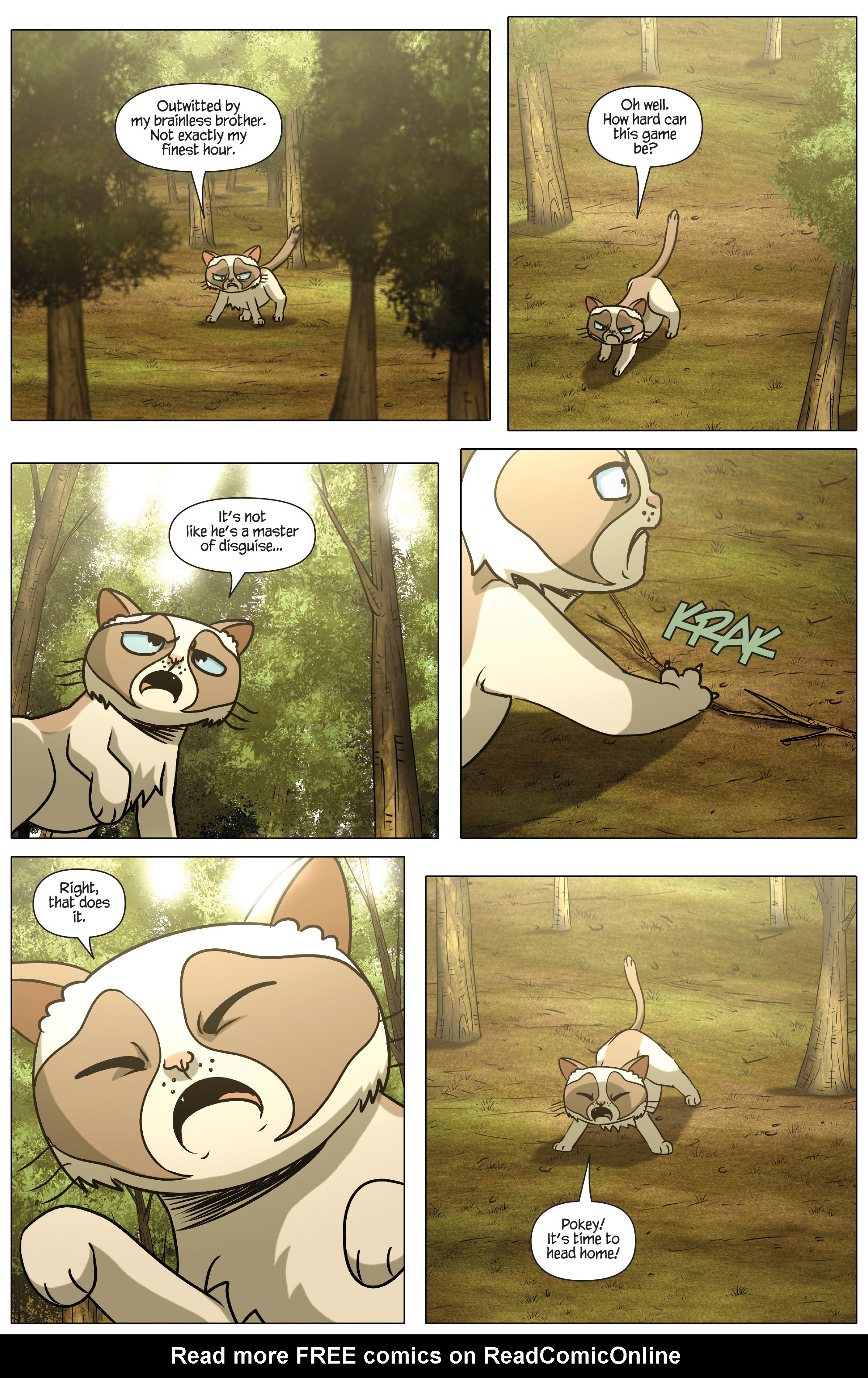 Read online Grumpy Cat & Pokey comic -  Issue #4 - 7