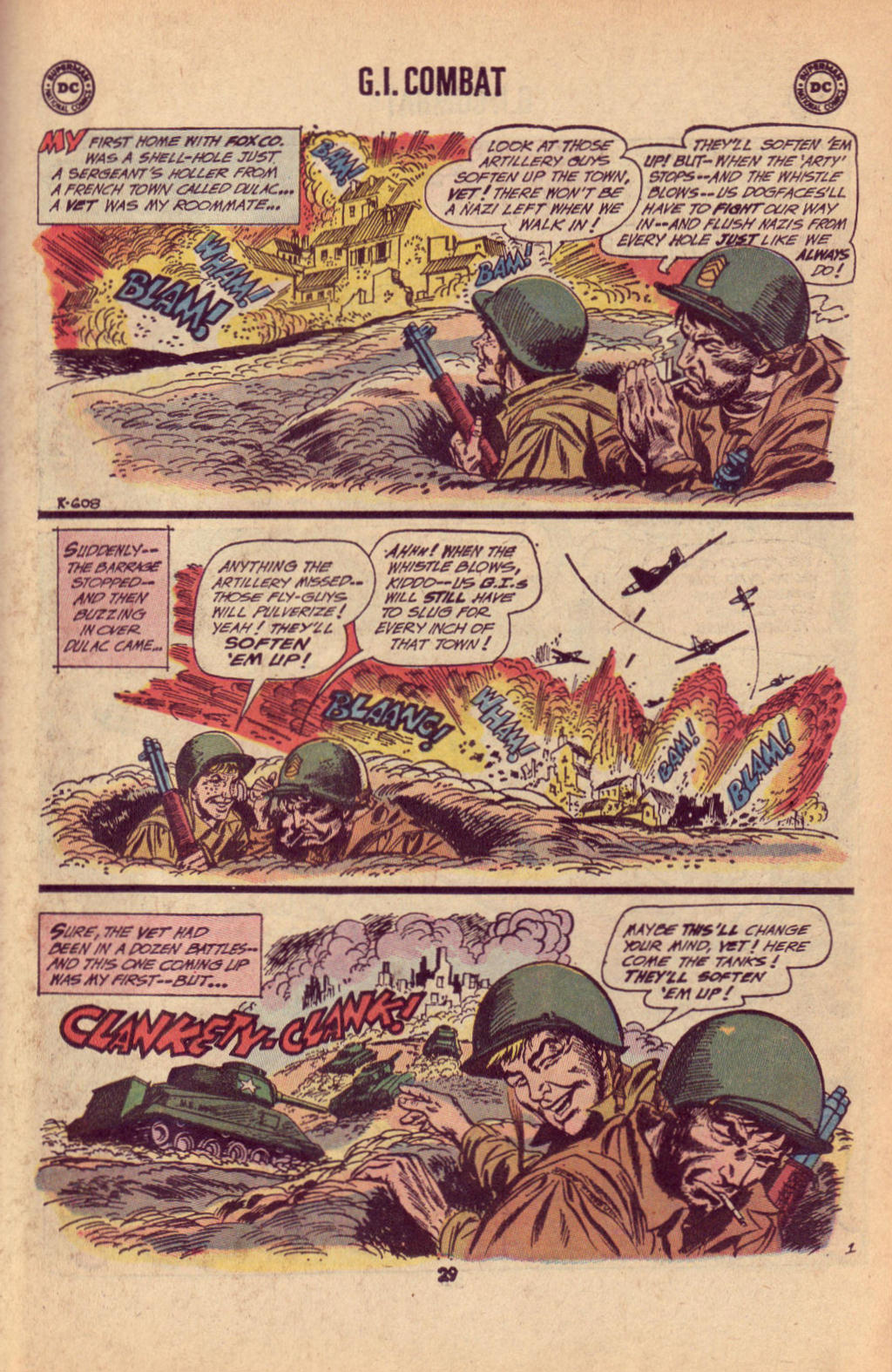 Read online G.I. Combat (1952) comic -  Issue #148 - 31