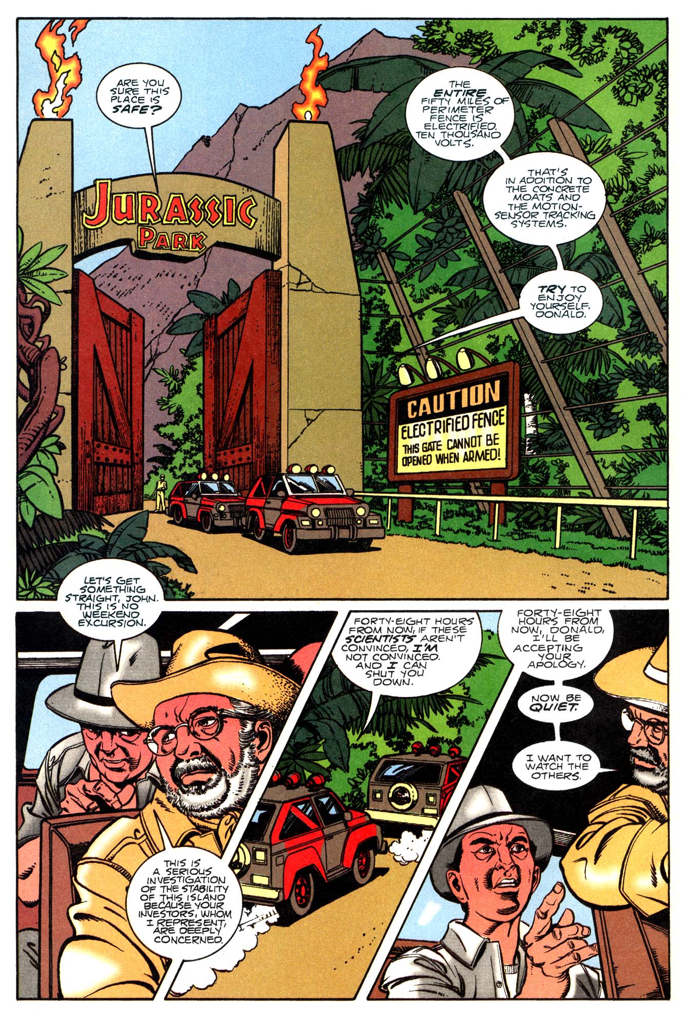 Read online Jurassic Park (1993) comic -  Issue #1 - 25