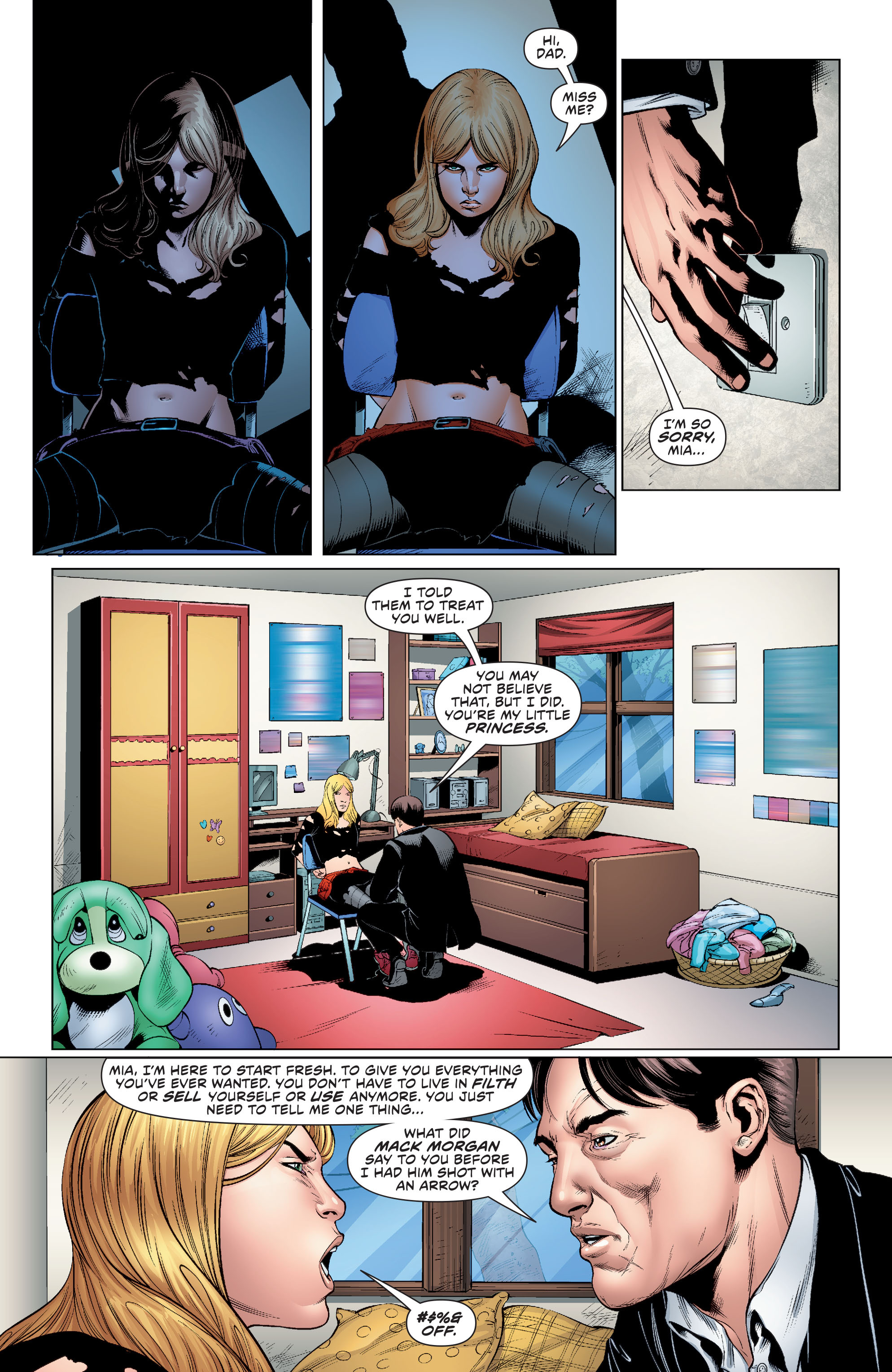 Read online Green Arrow (2011) comic -  Issue #38 - 8