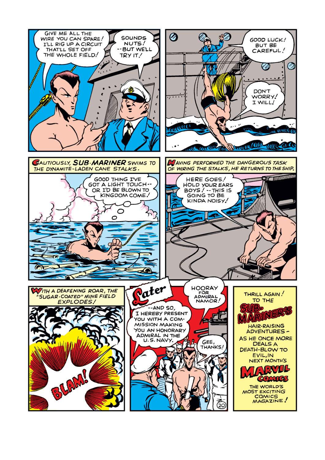 Read online The Human Torch (1940) comic -  Issue #6 - 65