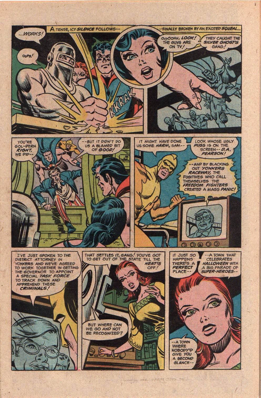 Freedom Fighters (1976) Issue #6 #6 - English 11