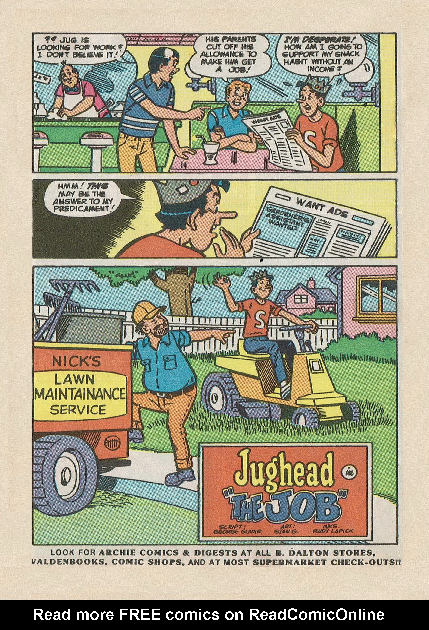 Read online Jughead Jones Comics Digest comic -  Issue #63 - 99