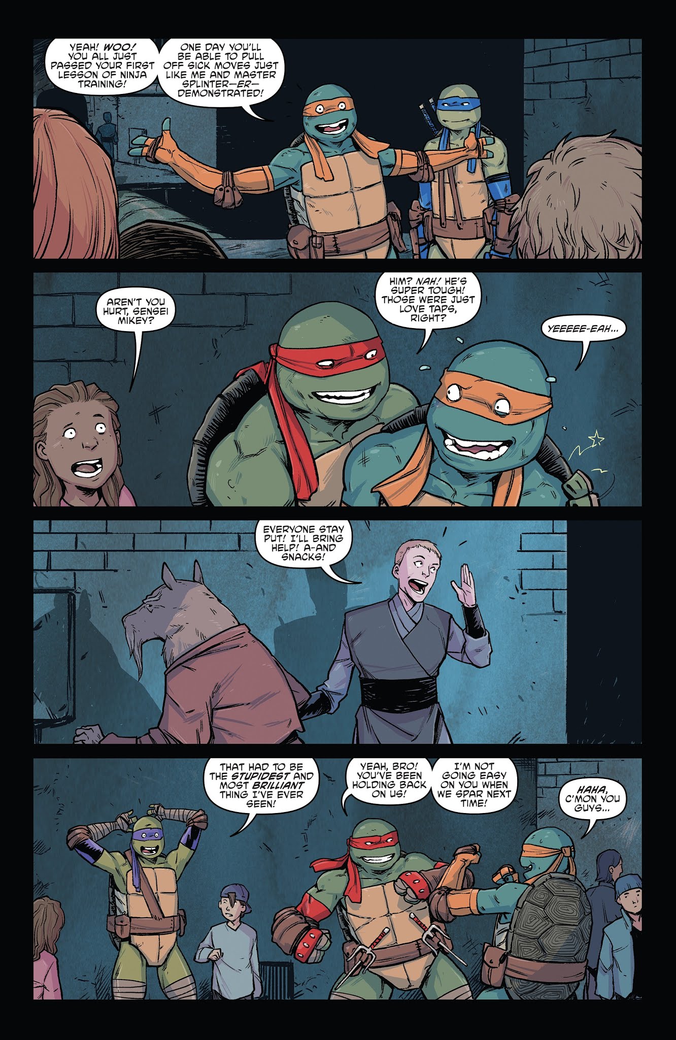 Read online Teenage Mutant Ninja Turtles: Macro-Series comic -  Issue #2 - 38
