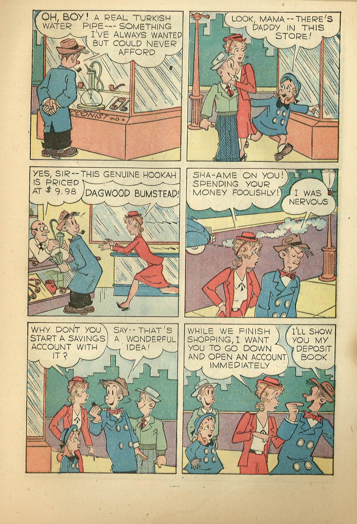 Read online Blondie Comics (1947) comic -  Issue #14 - 9