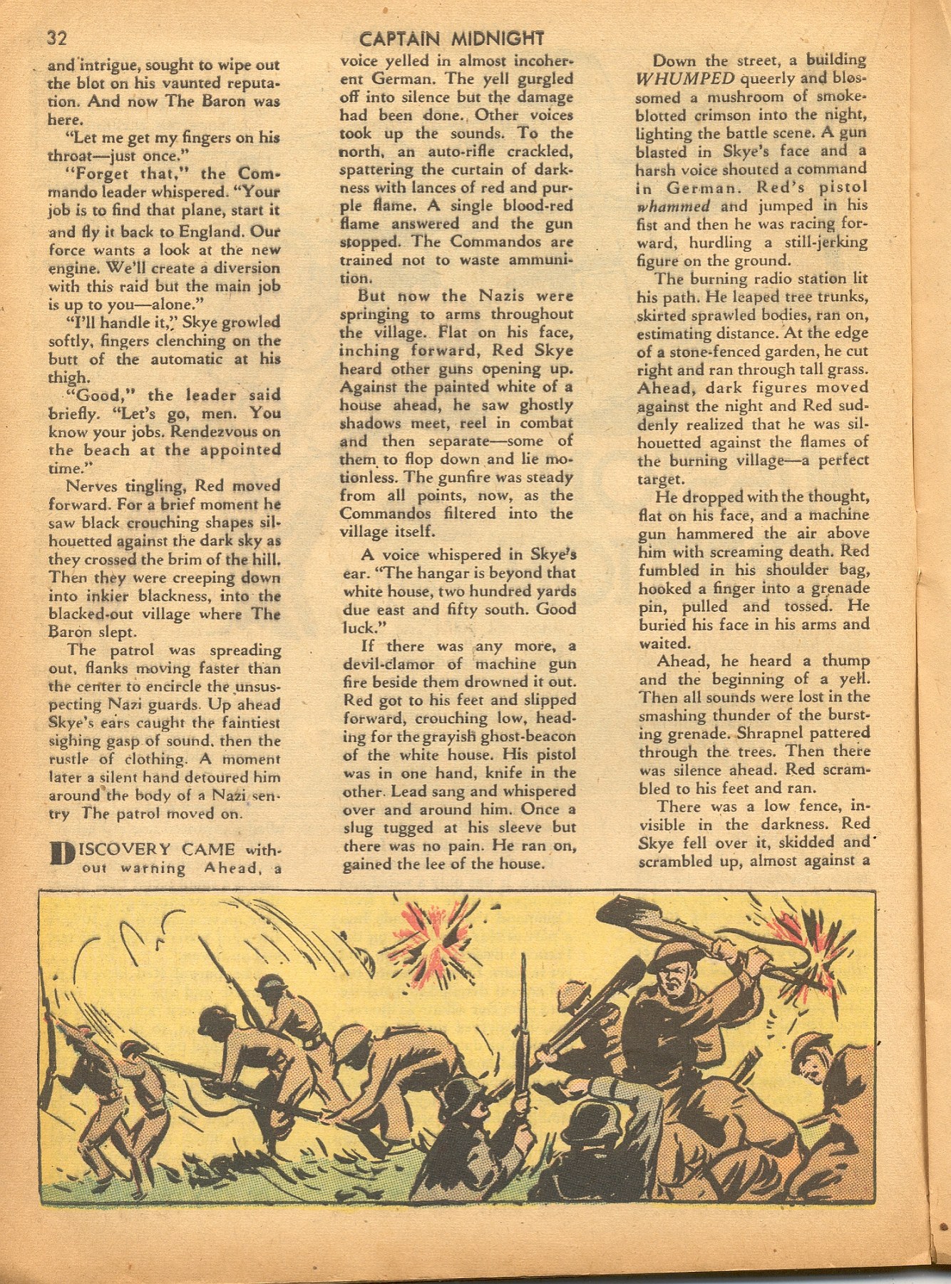 Read online Captain Midnight (1942) comic -  Issue #4 - 33