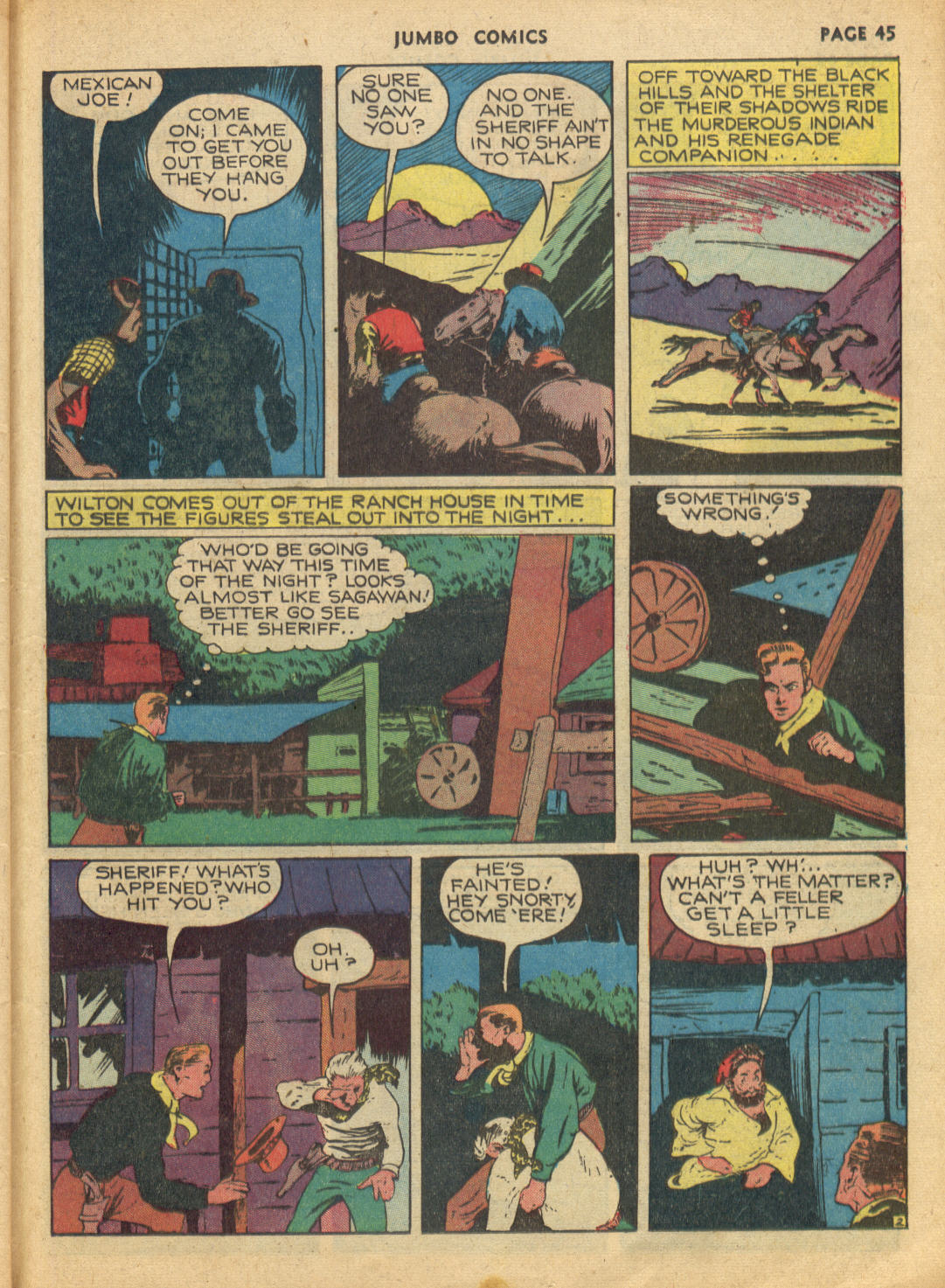 Read online Jumbo Comics comic -  Issue #24 - 47