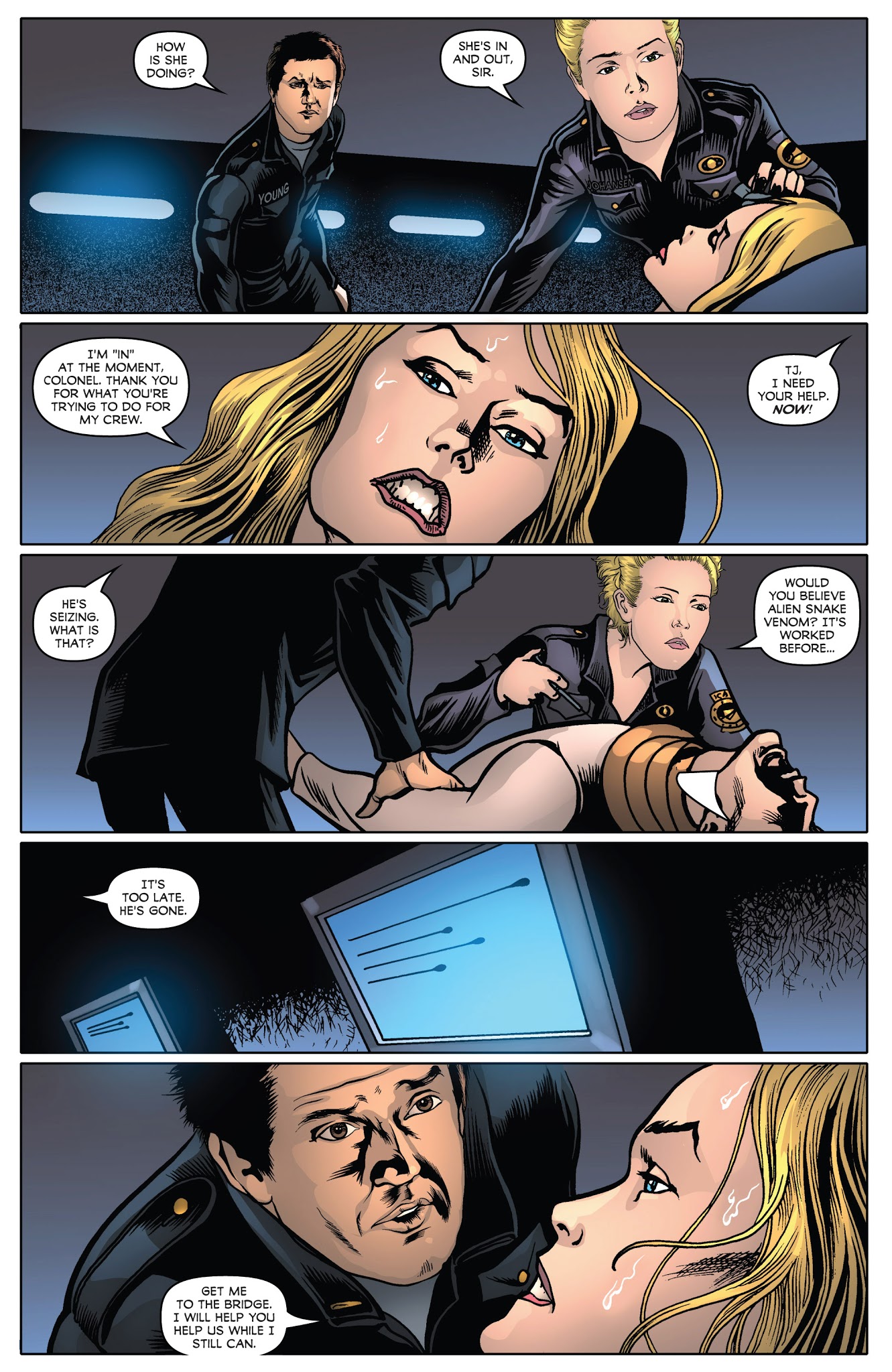 Read online Stargate Universe: Back To Destiny comic -  Issue #3 - 14