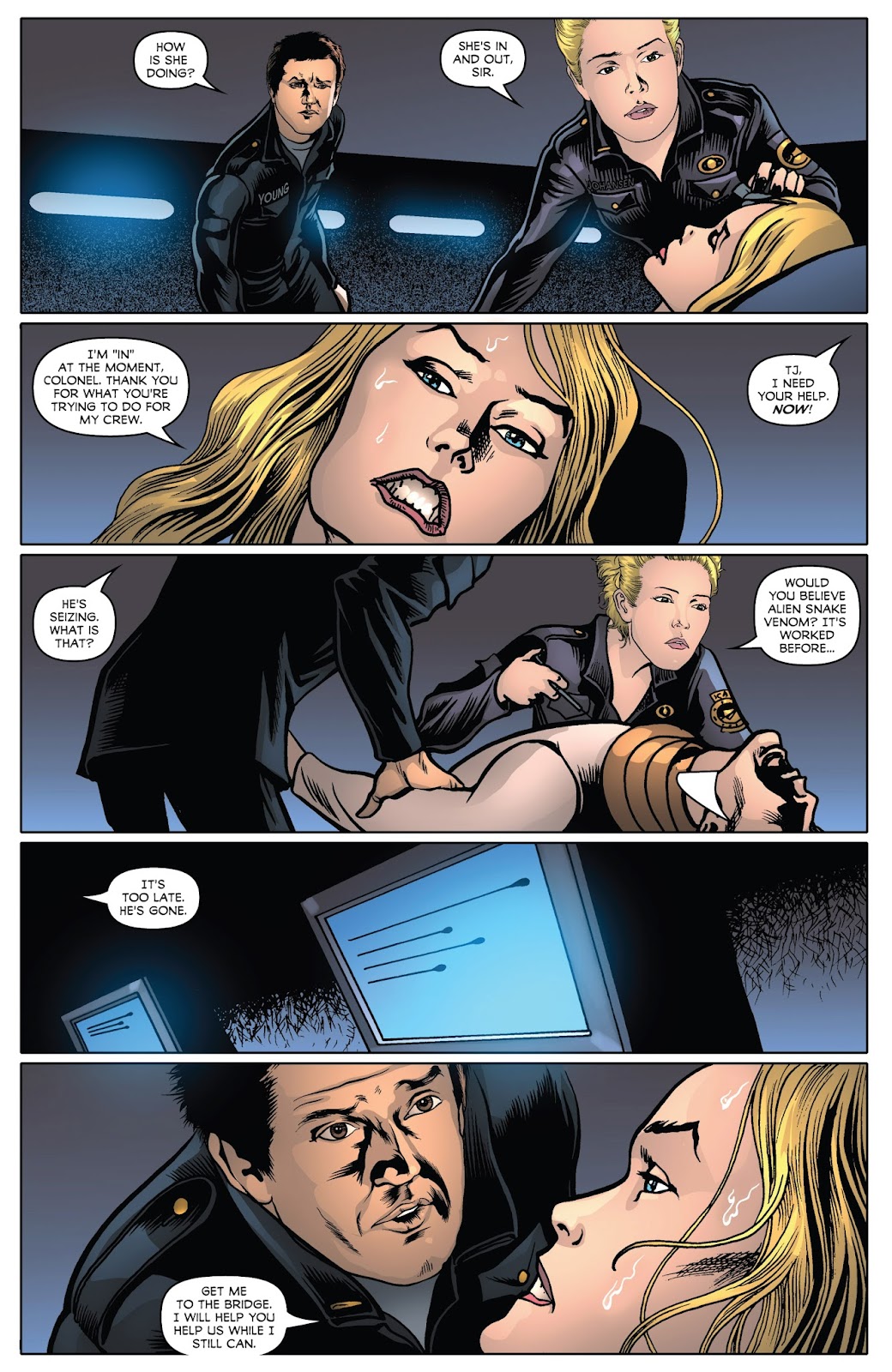 Stargate Universe: Back To Destiny issue 3 - Page 14