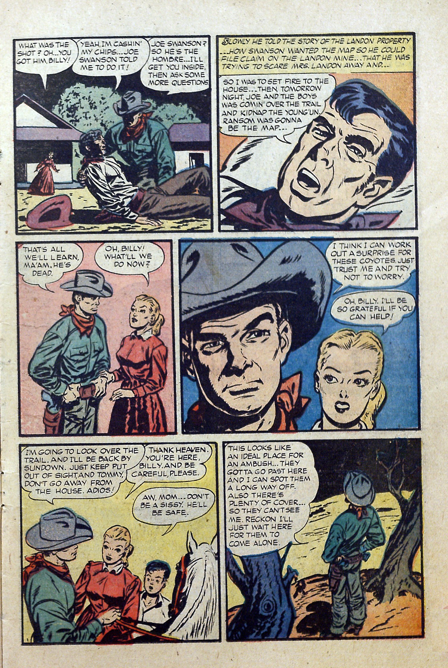 Read online Billy the Kid Adventure Magazine comic -  Issue #18 - 13