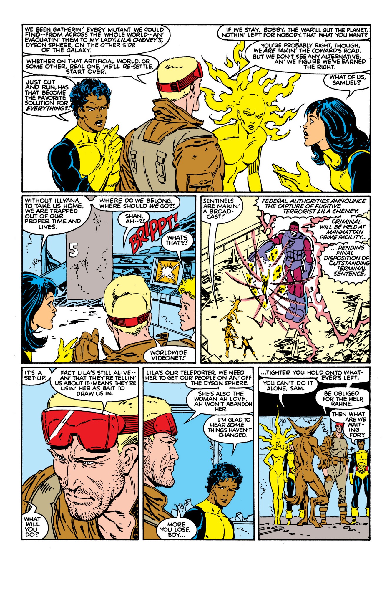 Read online New Mutants Classic comic -  Issue # TPB 7 - 17