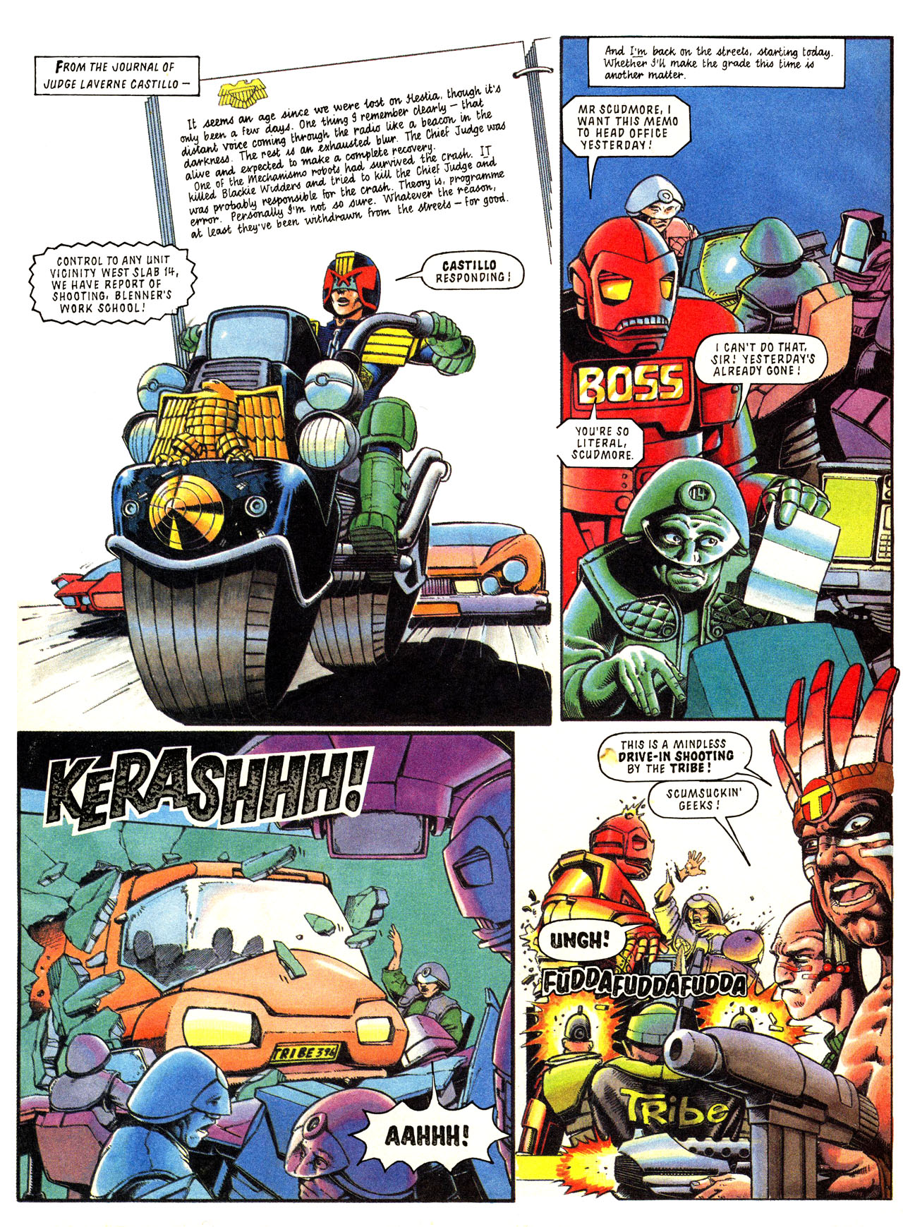 Read online Judge Dredd: The Megazine (vol. 2) comic -  Issue #68 - 5