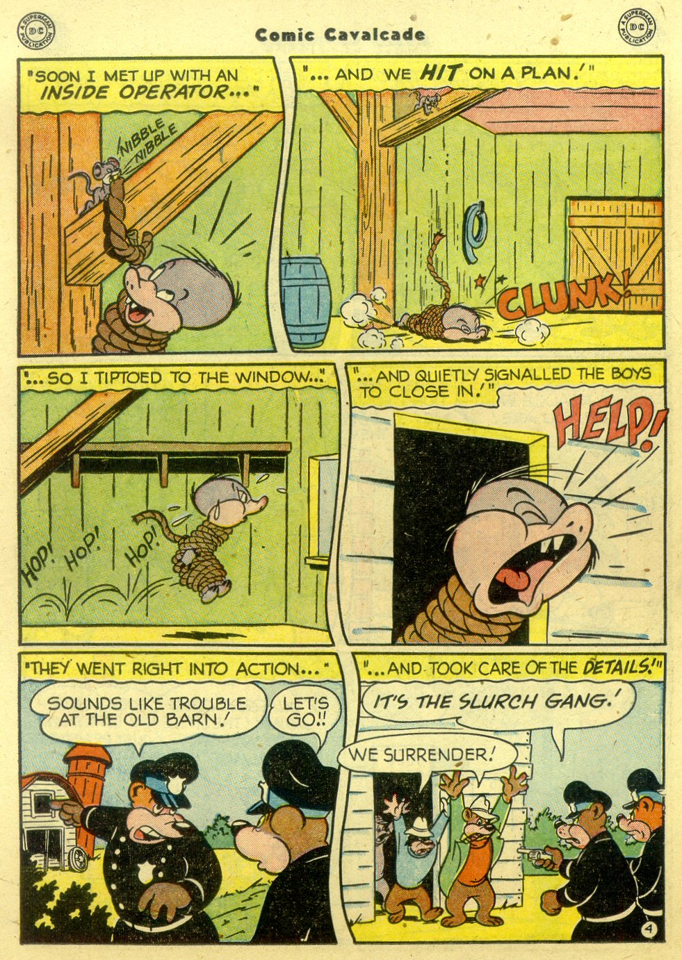 Read online Comic Cavalcade comic -  Issue #34 - 23