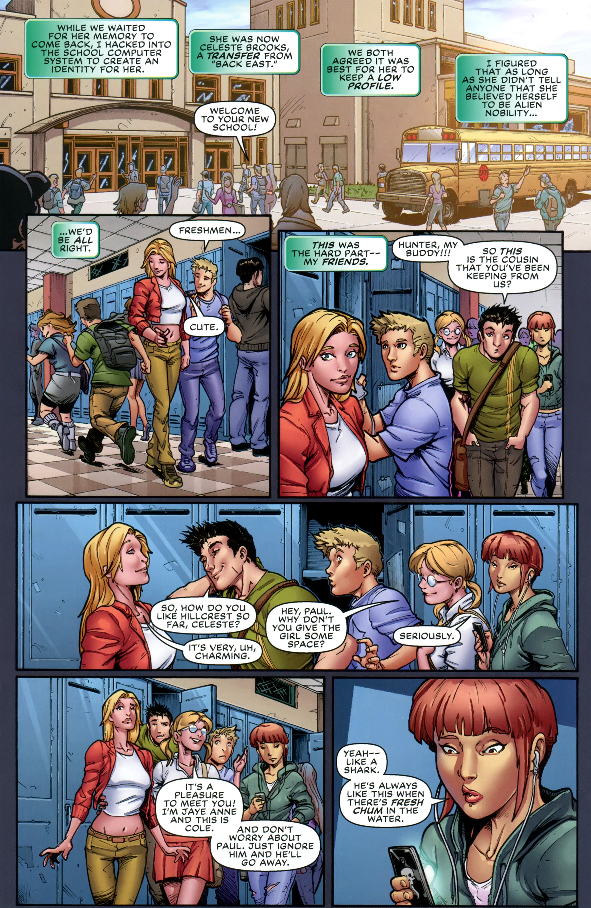 Read online Homecoming comic -  Issue #1 - 13