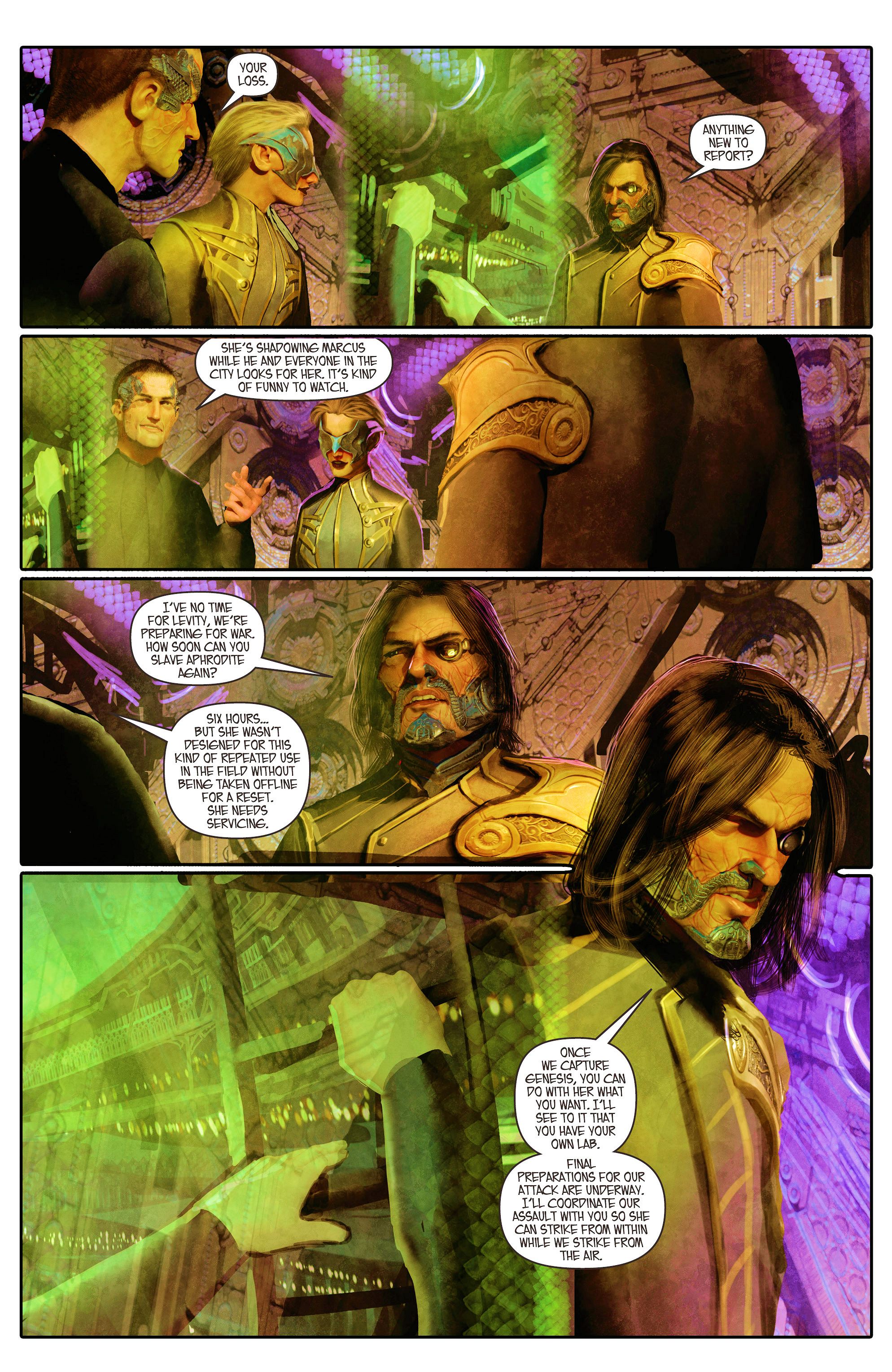 Read online Aphrodite IX (2013) comic -  Issue #4 - 10