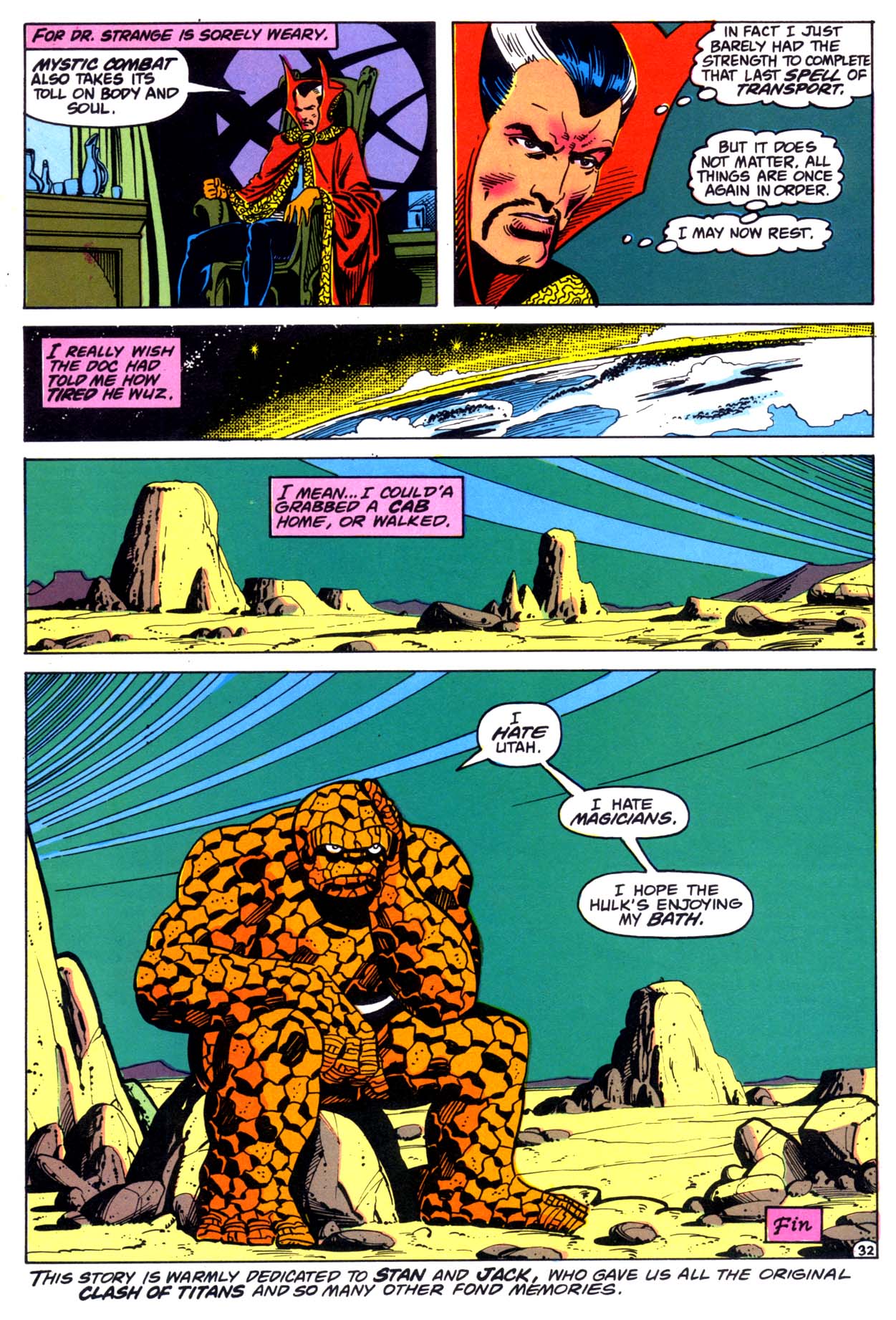 Read online Marvel Fanfare (1982) comic -  Issue #21 - 33