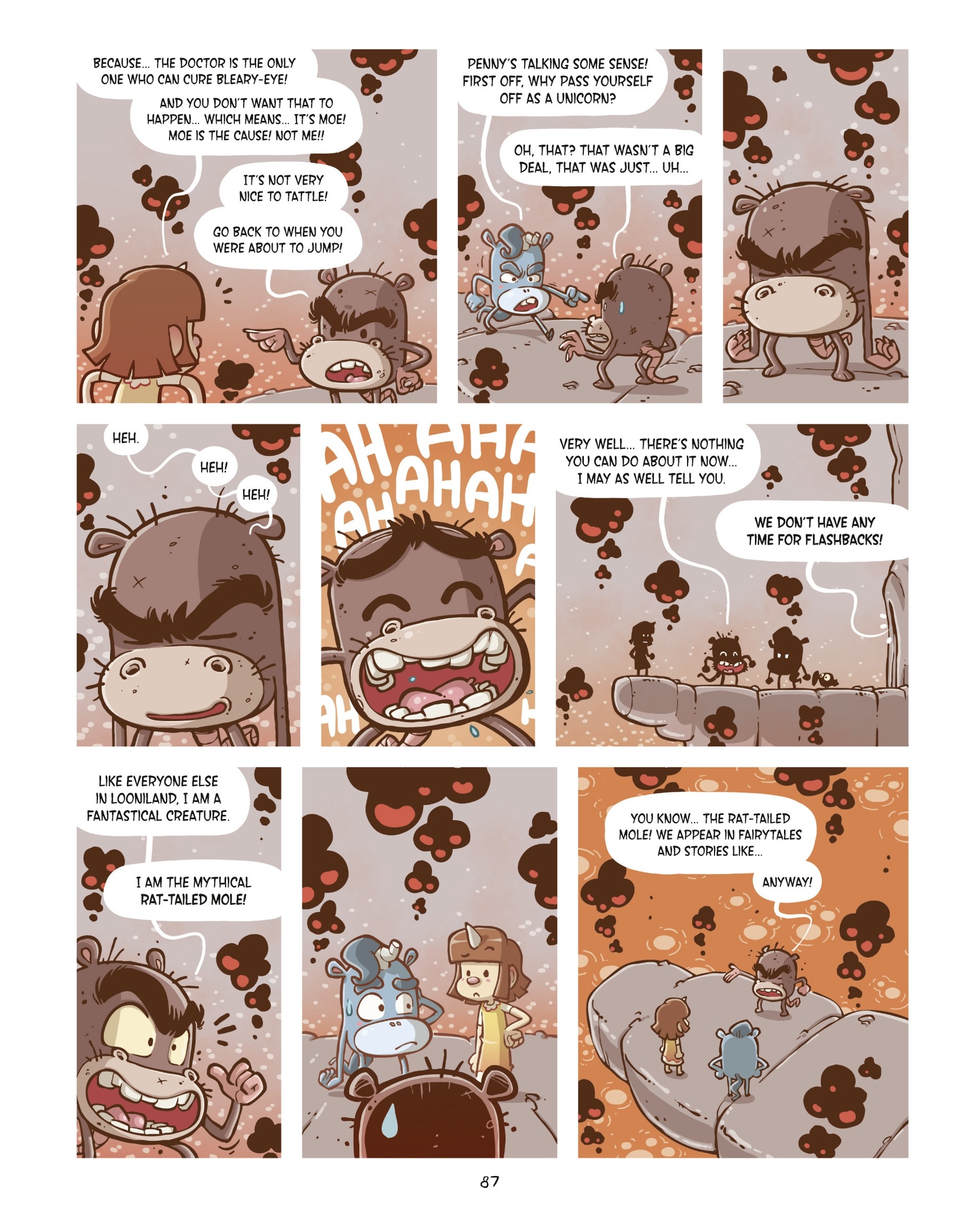 Read online Loonicorns comic -  Issue #1 - 85