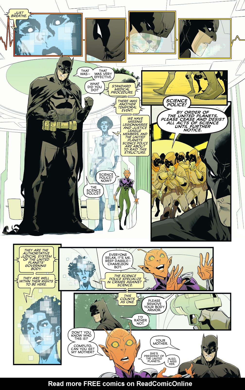Justice League vs. The Legion of Super-Heroes issue 3 - Page 11