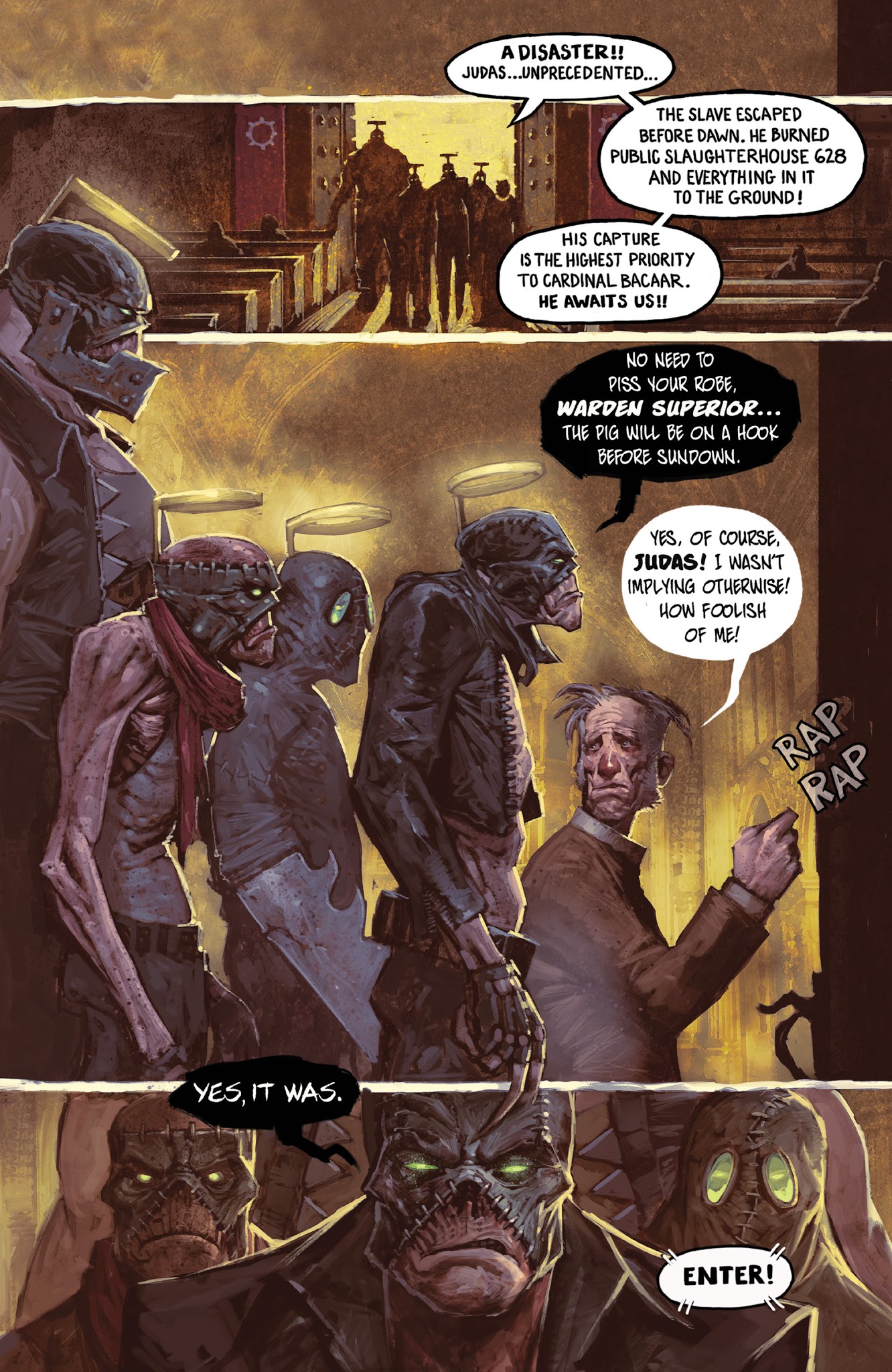 Read online Oink: Heaven's Butcher comic -  Issue # TPB - 44