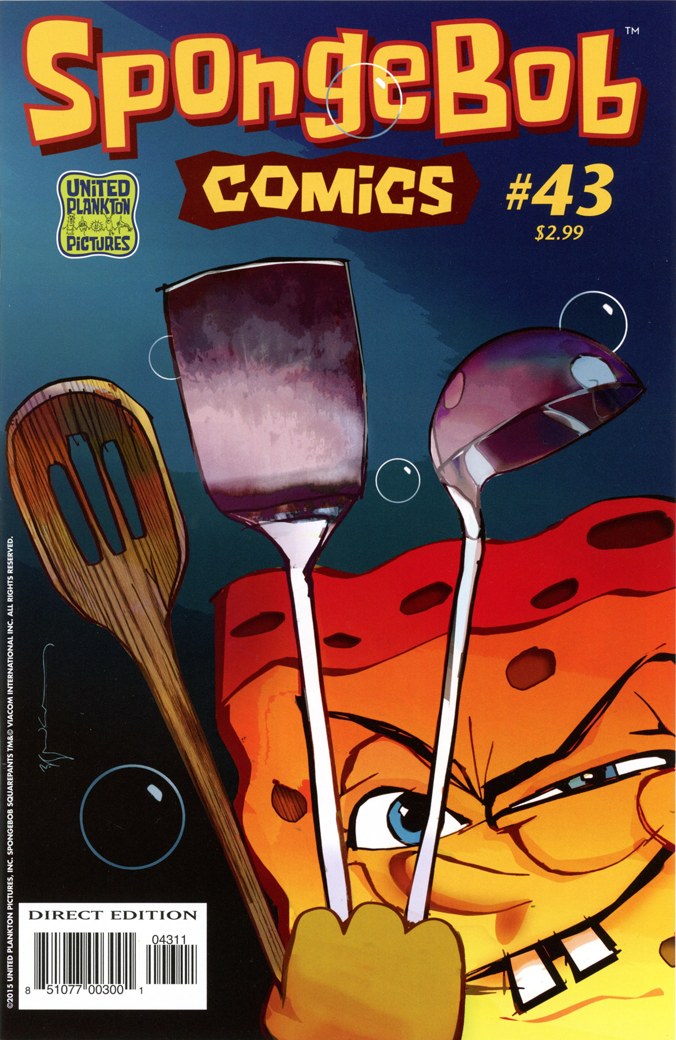 Read online SpongeBob Comics comic -  Issue #43 - 1