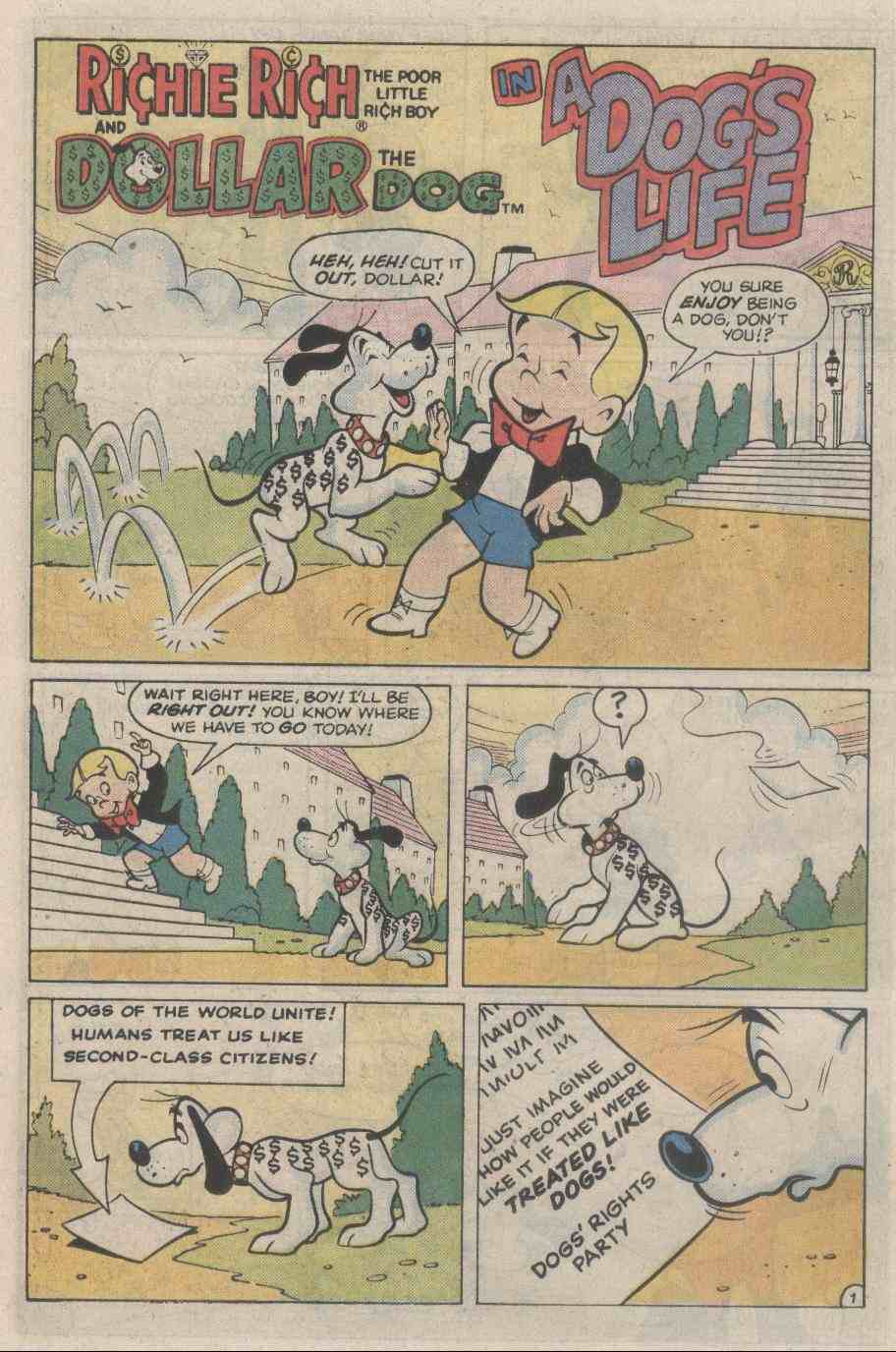 Read online Richie Rich & Dollar the Dog comic -  Issue #3 - 24