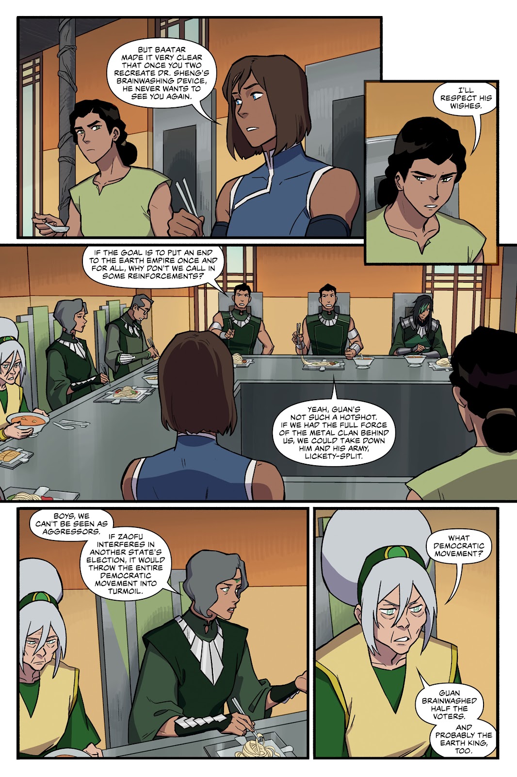 Nickelodeon The Legend of Korra: Ruins of the Empire issue TPB 3 - Page 16