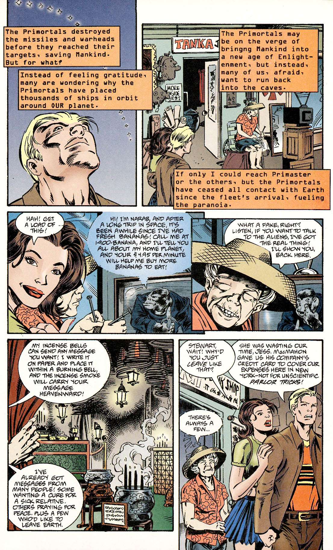 Read online Leonard Nimoy's Primortals (1996) comic -  Issue #3 - 5