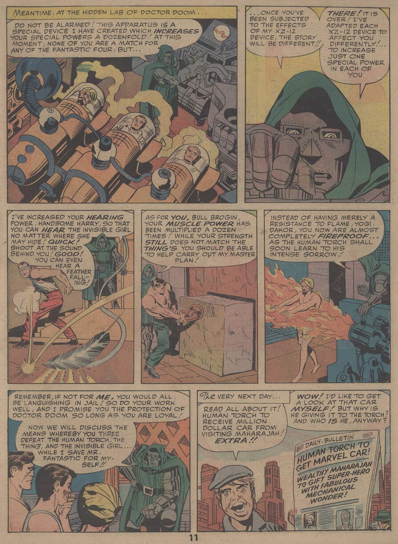 Read online Marvel Treasury Edition comic -  Issue #11 - 11