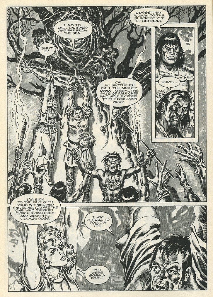 Read online The Savage Sword Of Conan comic -  Issue #138 - 38