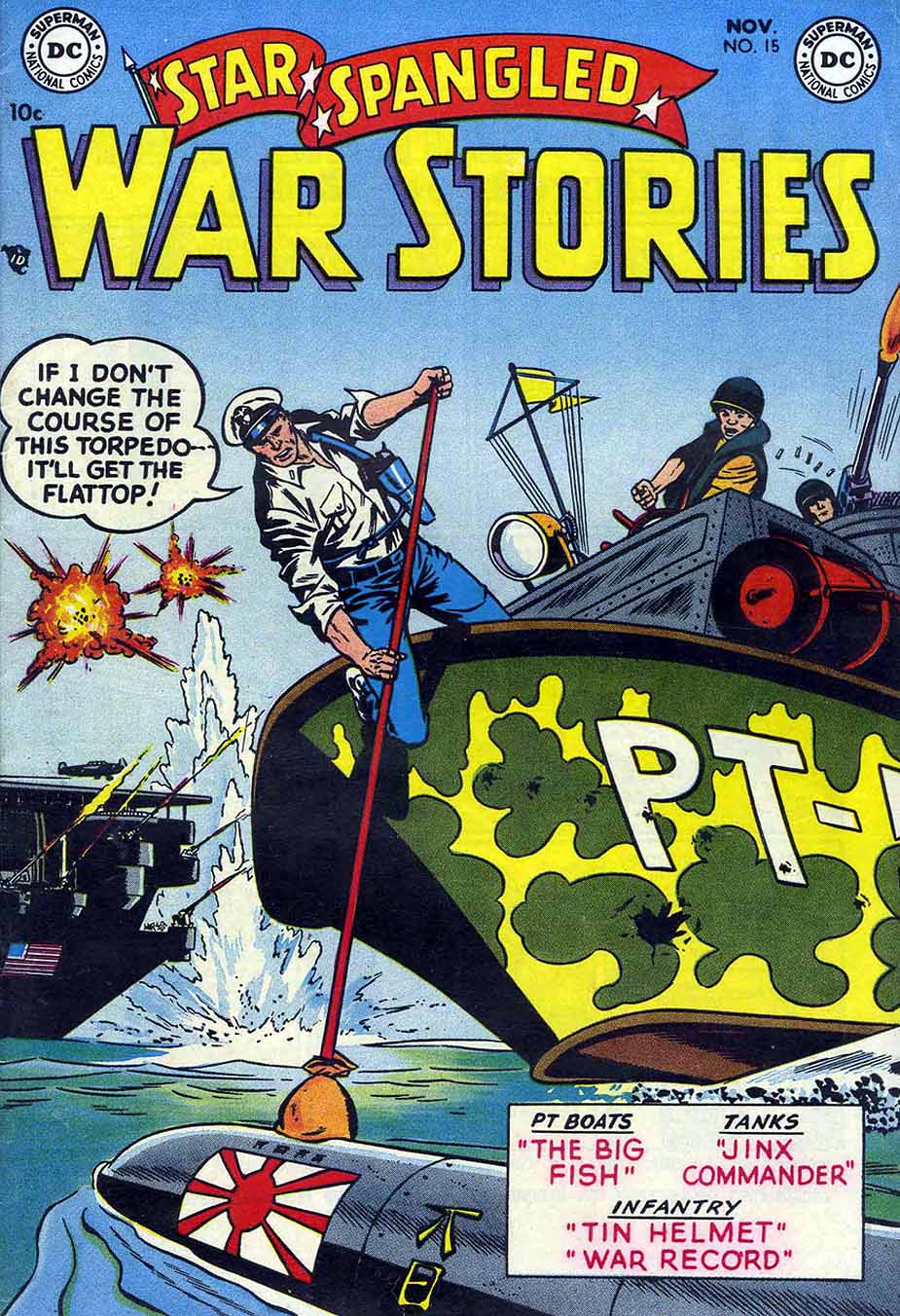 Read online Star Spangled War Stories (1952) comic -  Issue #15 - 1
