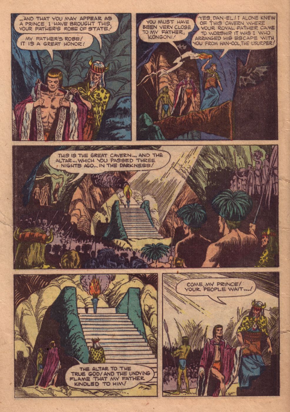 Read online Tarzan (1948) comic -  Issue #40 - 48