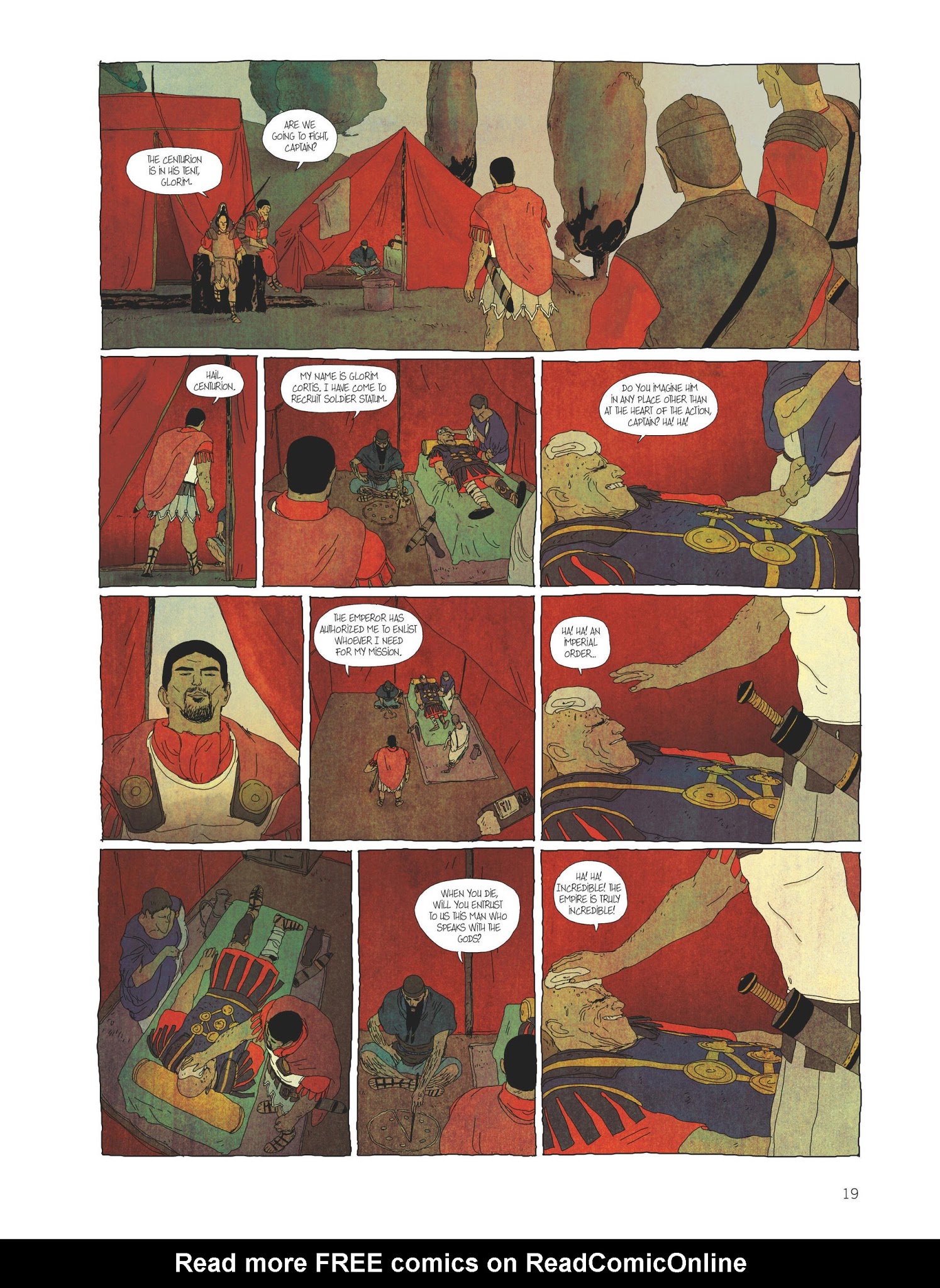 Read online For the Empire comic -  Issue #1 - 19