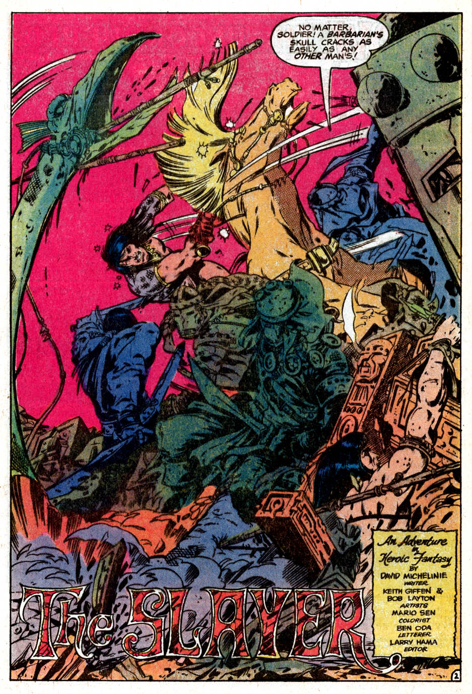 Read online Claw  The Unconquered comic -  Issue #12 - 3