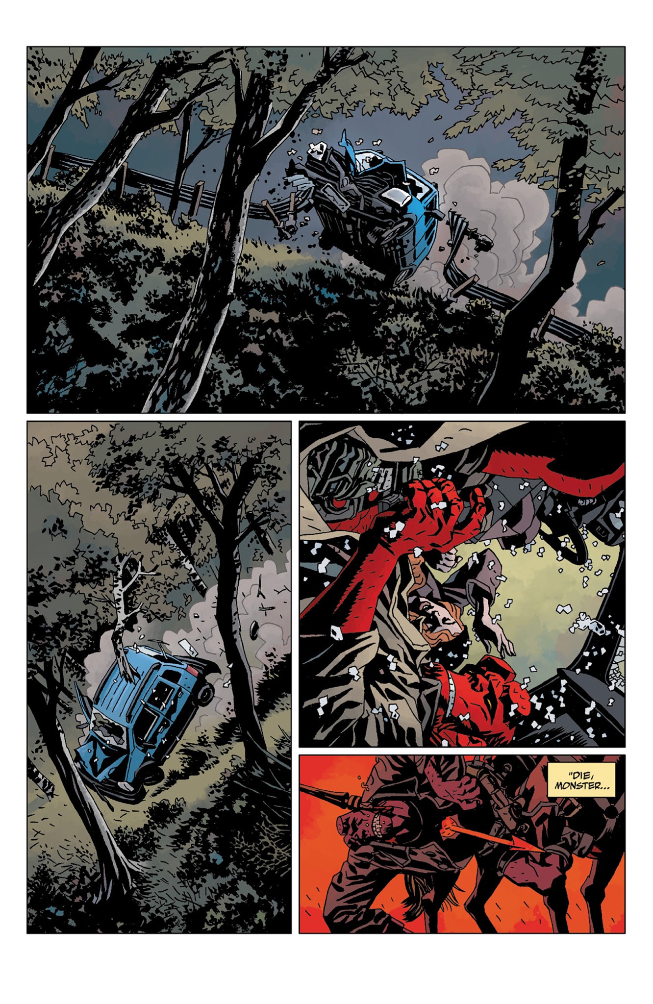 Read online Hellboy: The Storm And The Fury comic -  Issue # TPB - 24