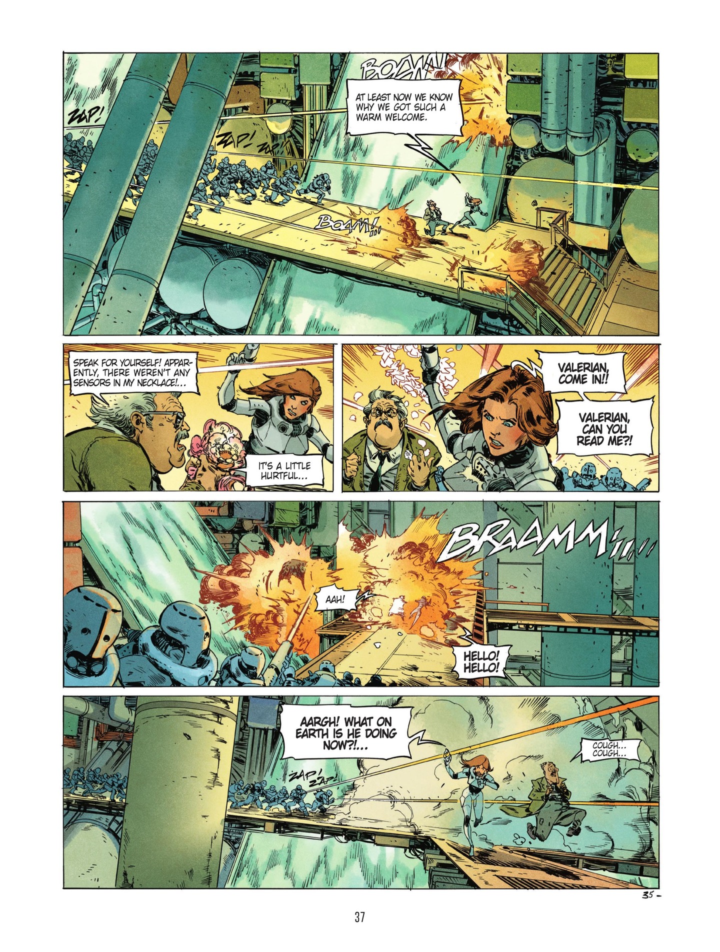 Read online Valerian and Laureline: Shingouzlooz Inc comic -  Issue # Full - 37