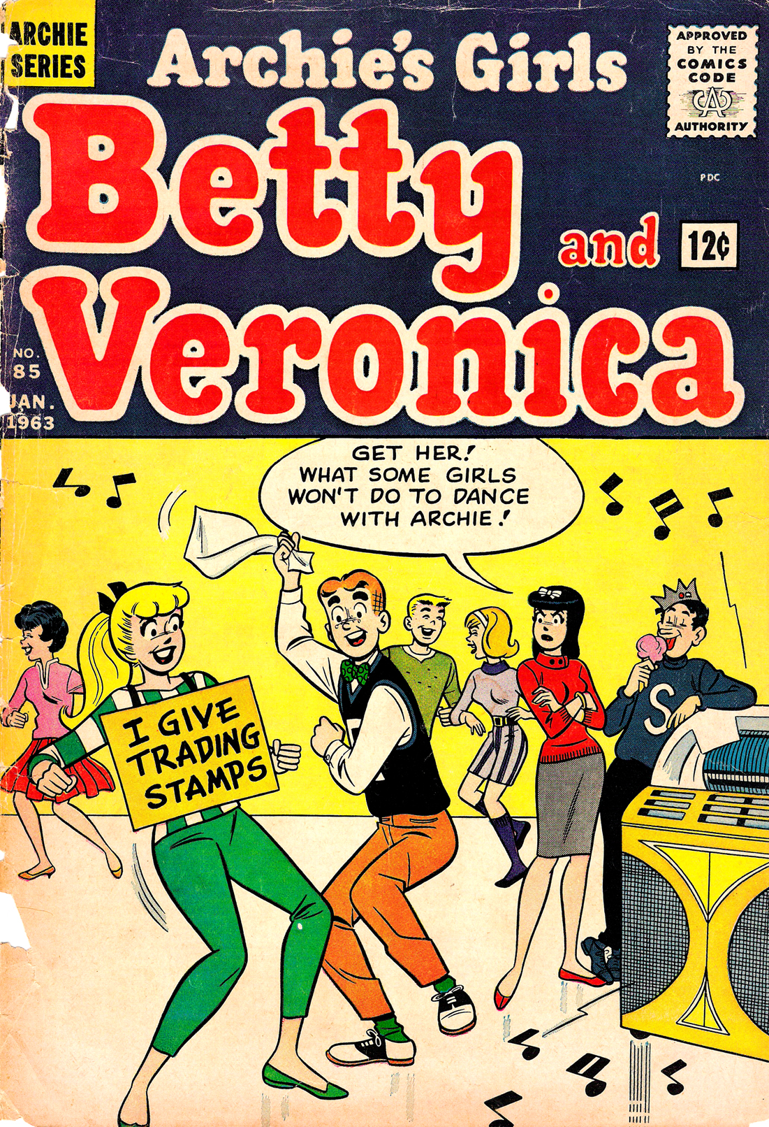 Read online Archie's Girls Betty and Veronica comic -  Issue #85 - 1