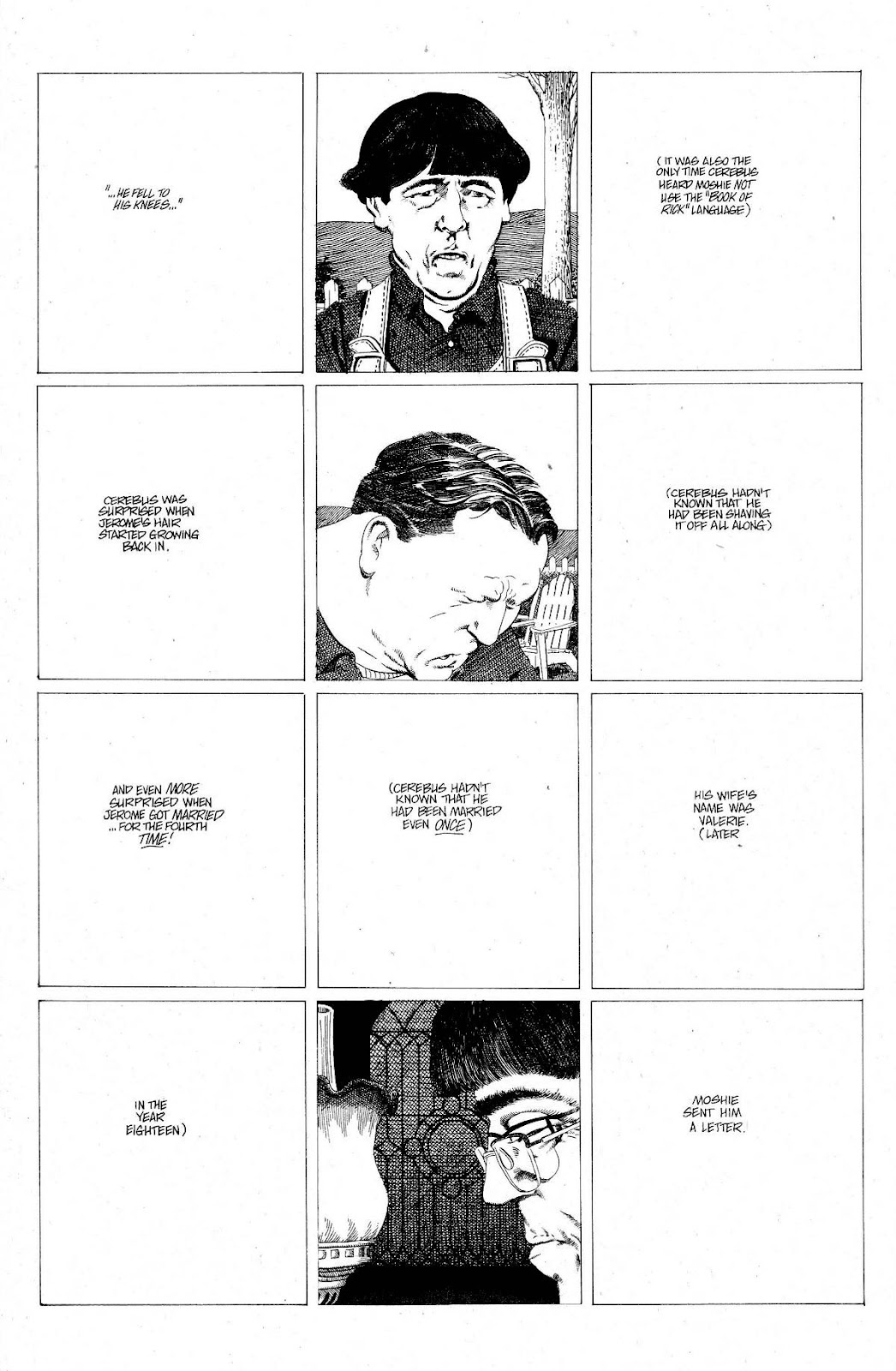 Cerebus Issue #279 #278 - English 4 Cerebus Issue #279 #278 - English 4