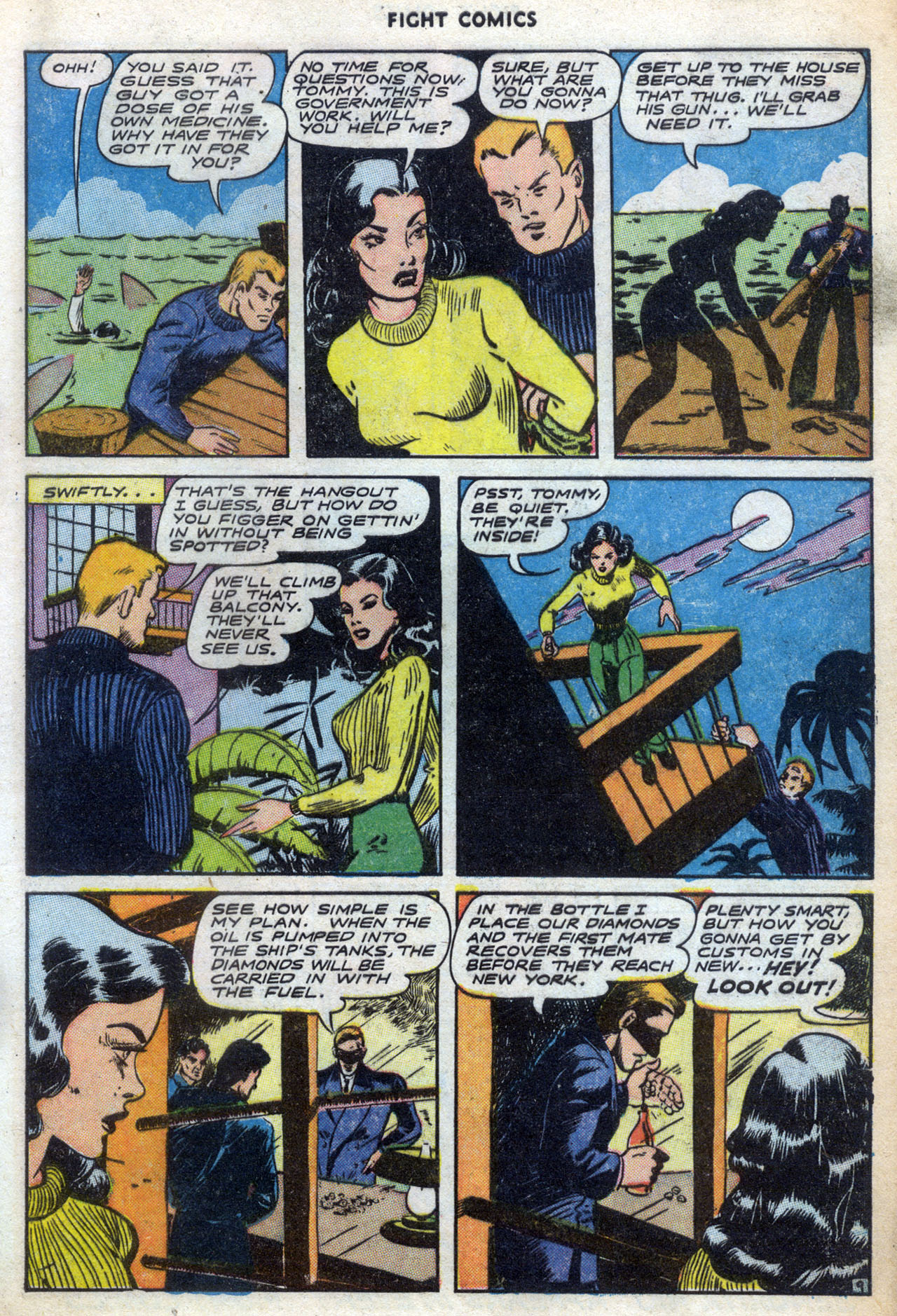 Read online Fight Comics comic -  Issue #44 - 11