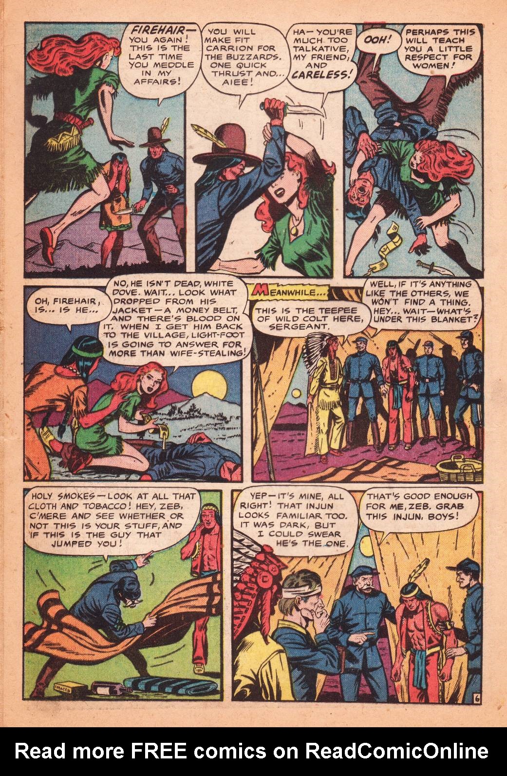 Read online Pioneer West Romances comic -  Issue #5 - 20