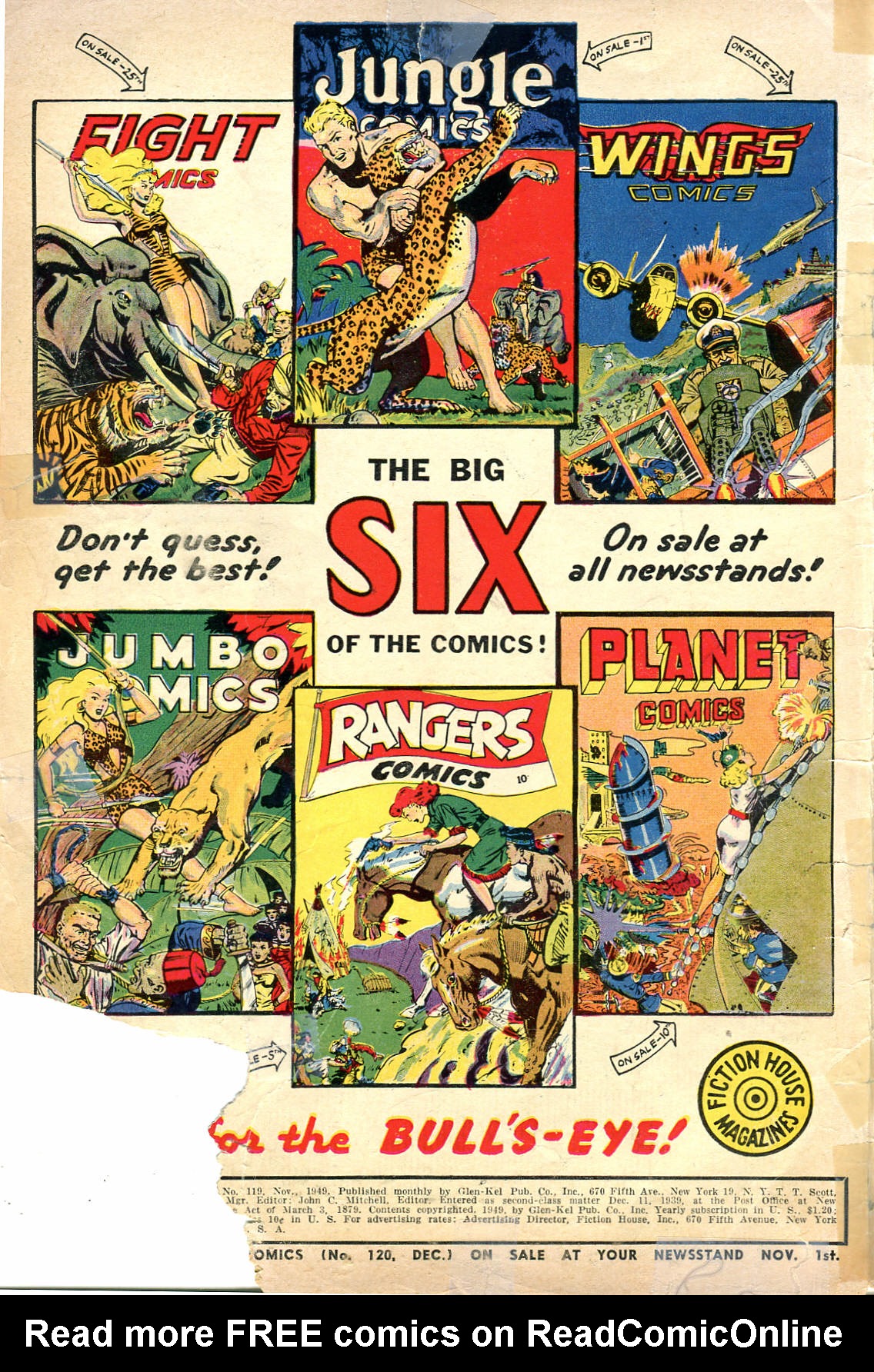 Read online Jungle Comics comic -  Issue #119 - 2
