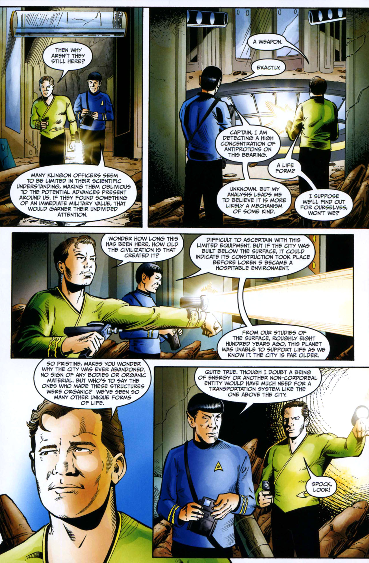 Read online Star Trek Year Four: The Enterprise Experiment comic -  Issue #4 - 4