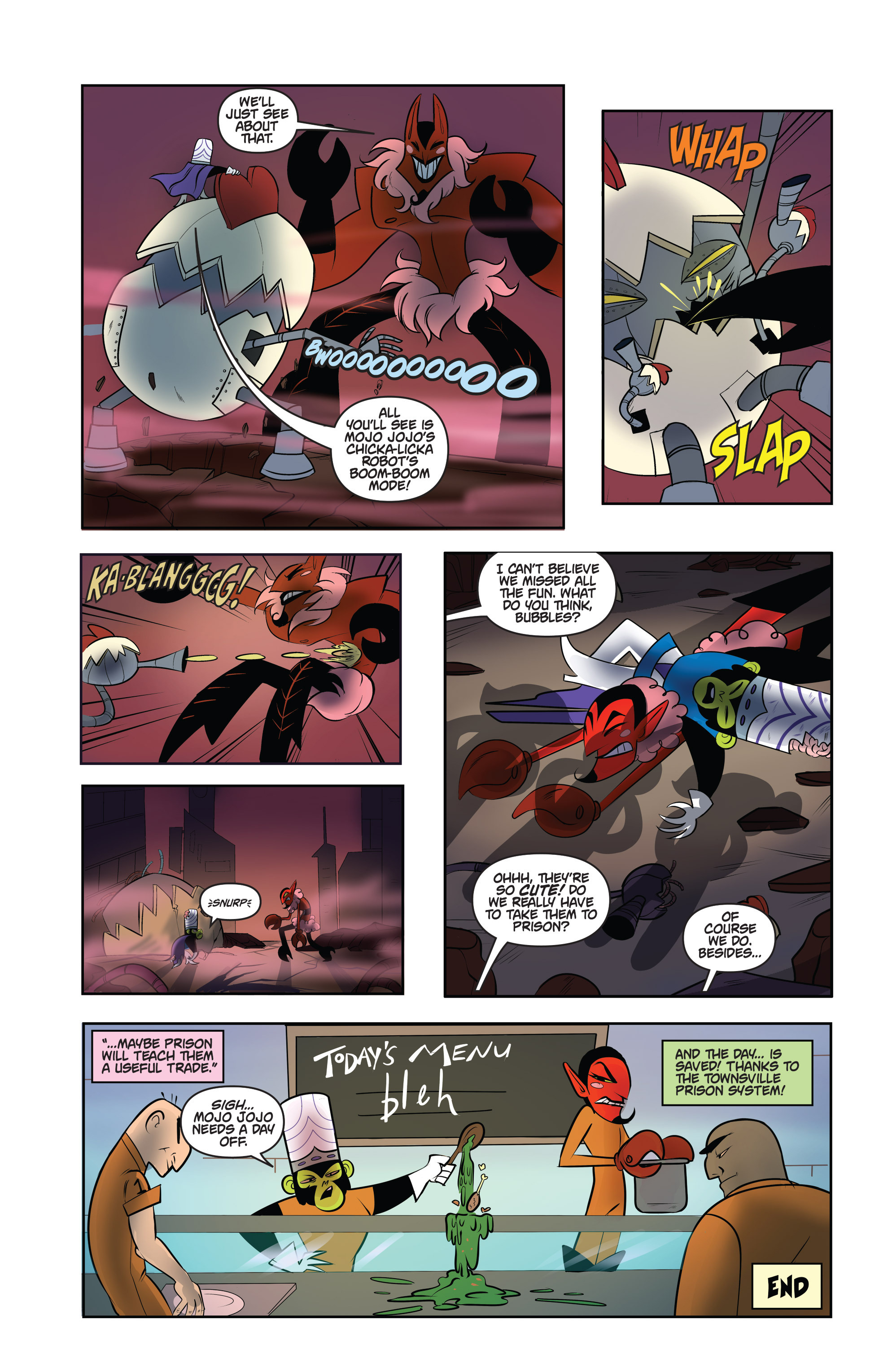 Read online Powerpuff Girls: Super Smash Up! comic -  Issue #4 - 22