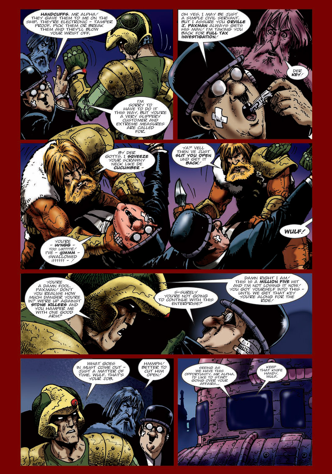 Read online Strontium Dog: The Kreeler Conspiracy comic -  Issue # TPB (Part 2) - 74